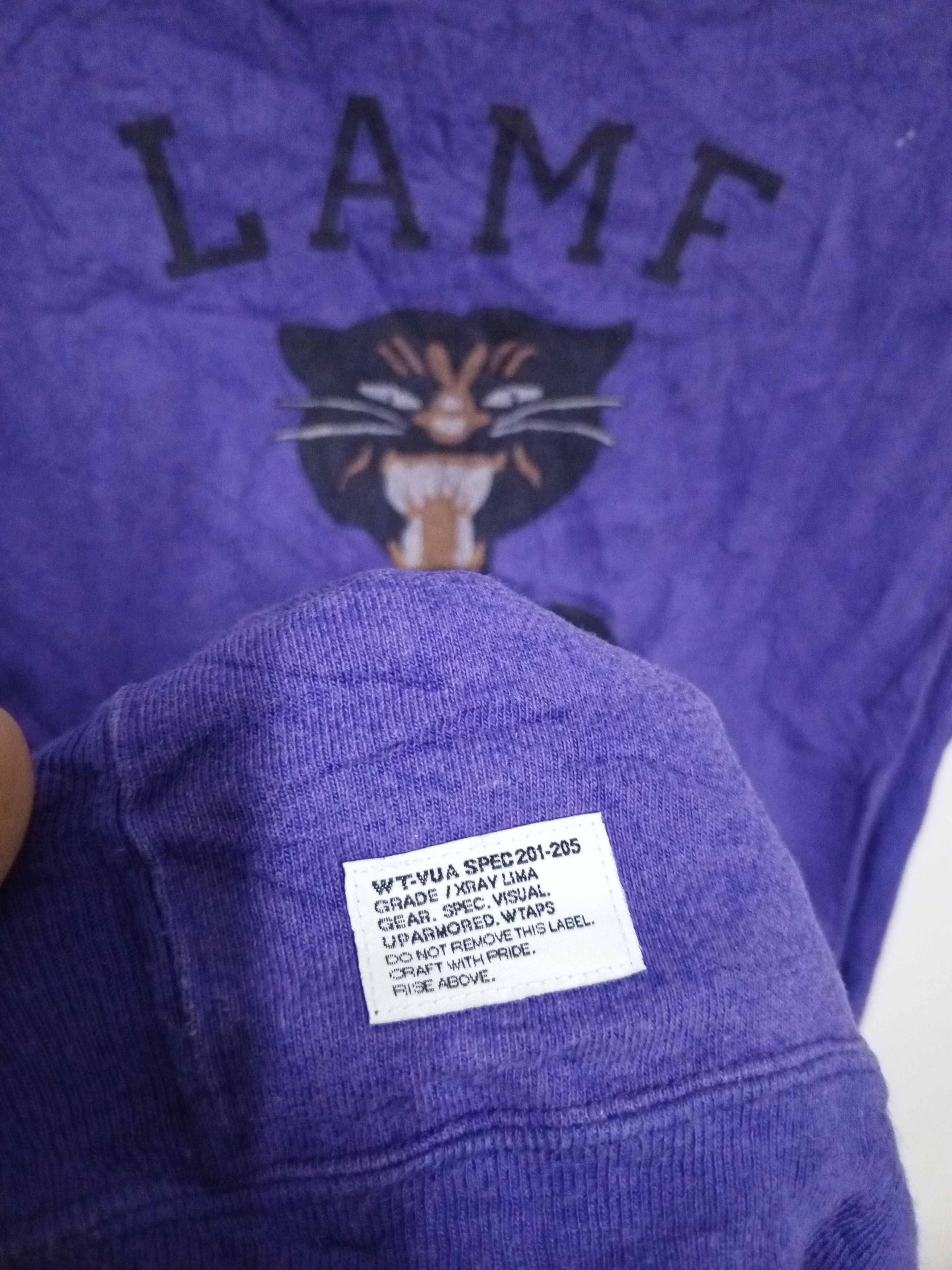Wtaps Rare wtaps lamf Damon tiger short sleeve Size US L / EU 52-54 / 3 - 11 Thumbnail