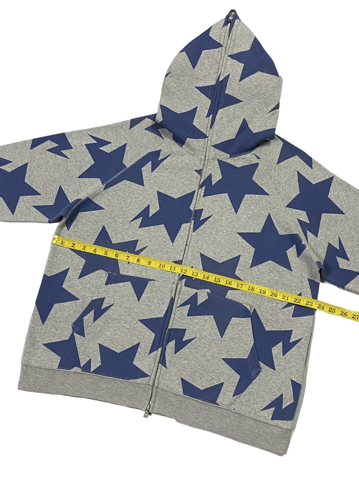 Bape × Nigo Sta Pattern Full Zip Hoodie Size US M / EU 48-50 / 2 - 3 Thumbnail