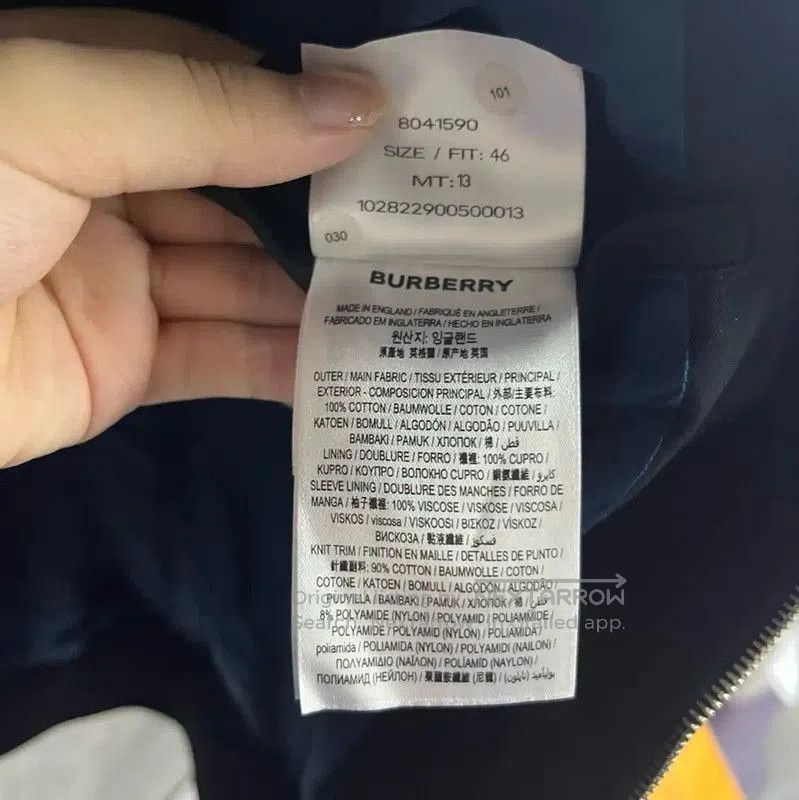 Burberry Burberry Black Cotton Men's Jacket. Size US L / EU 52-54 / 3 - 5 Thumbnail
