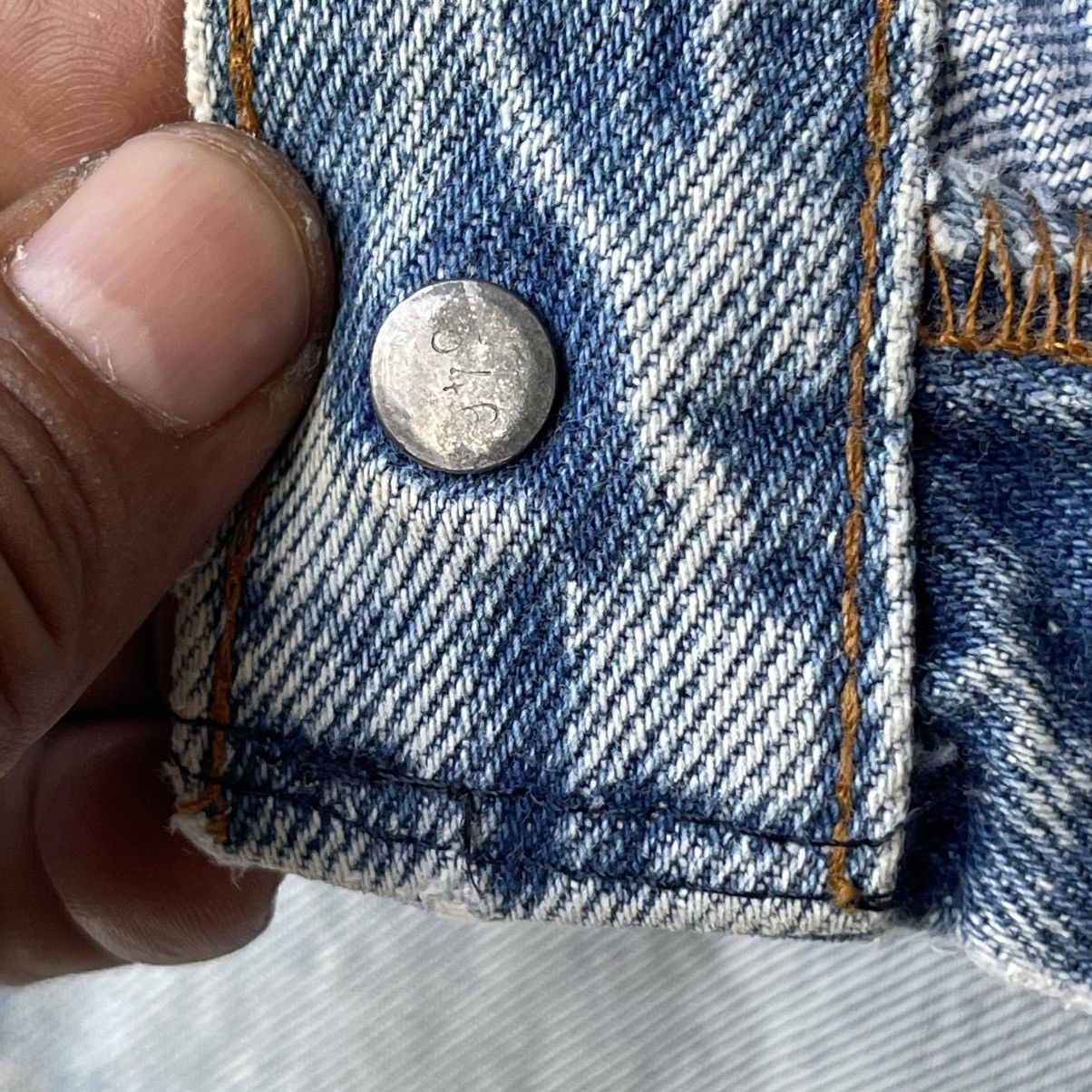 Levi's Vintage 80s Levi's 501 Denim Jeans Light Wash Size US 29 - 17 Thumbnail