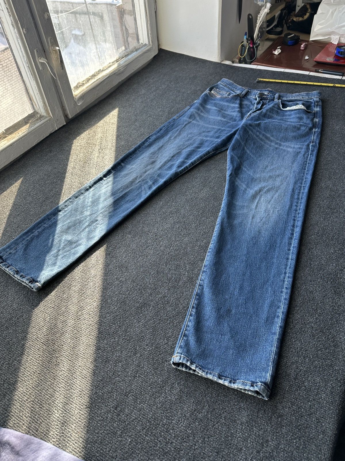 Diesel 🚨 RARE DIESEL MEN DENIM JEANS AVANT GARDE IFSIXWASNINE Y2K Size US 32 / EU 48 - 3 Thumbnail