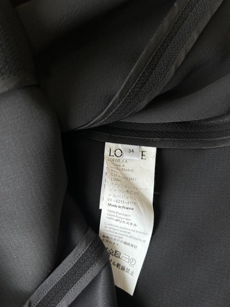 Loewe LOEWE Black V-neck sleeveless coat Size XS / US 0-2 / IT 36-38 - 6 Thumbnail