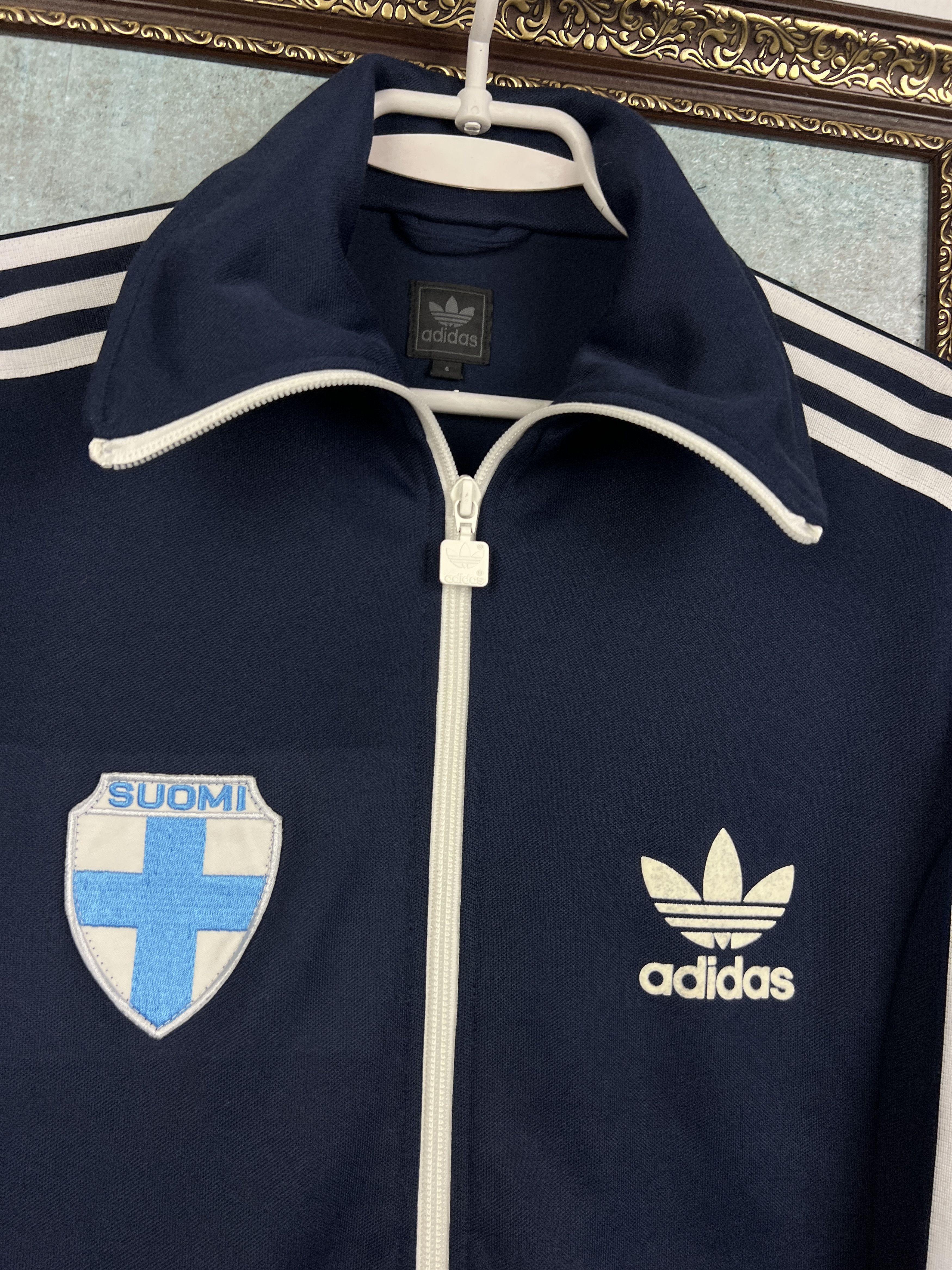 Adidas Adidas Originals Finland Jacket National Team Track Top Size US S / EU 44-46 / 1 - 3 Thumbnail