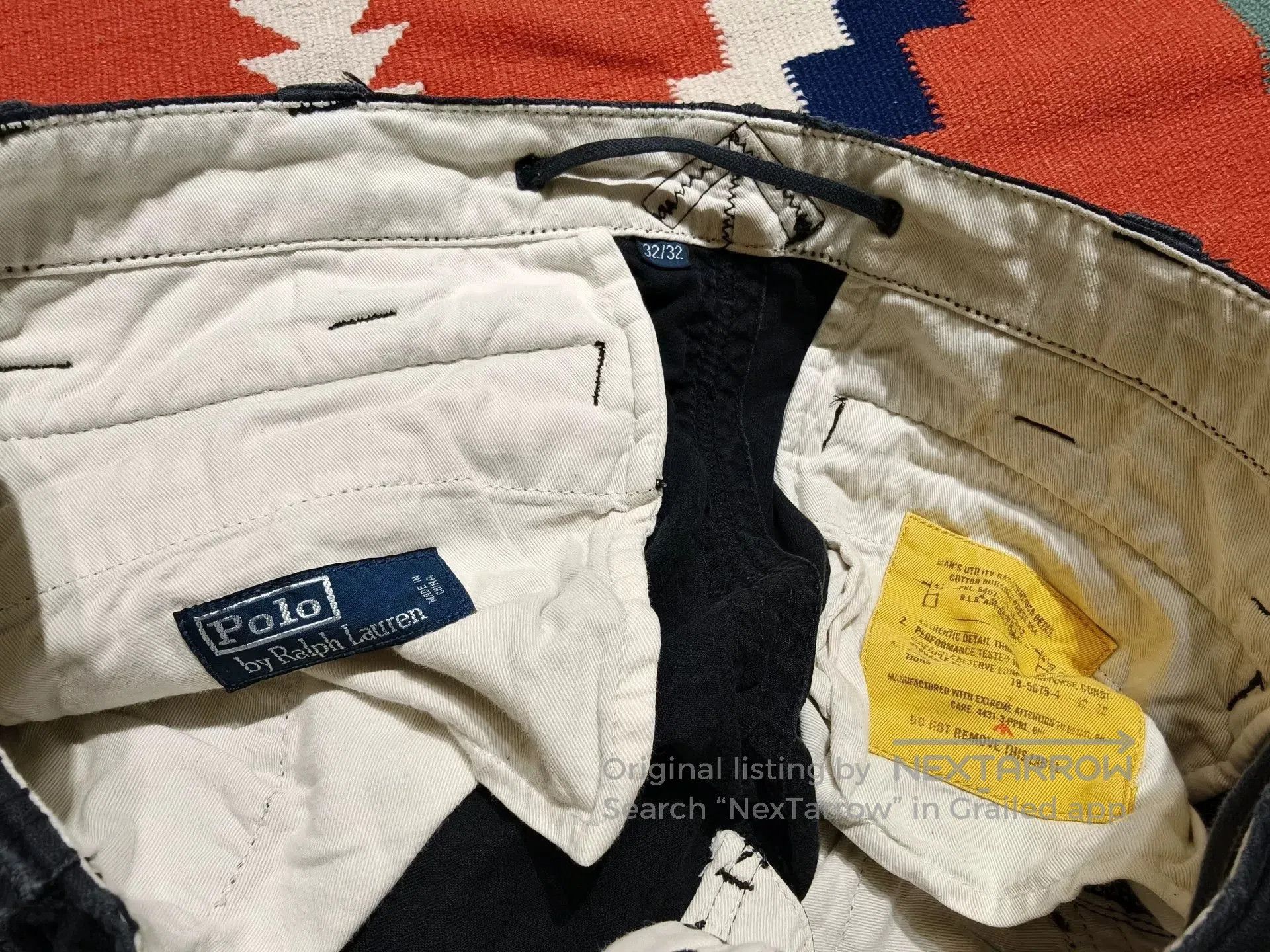 RRL Ralph Lauren RRL Ralph Lauren Cargo Paratrooper Pants. Size US 32 / EU 48 - 6 Thumbnail