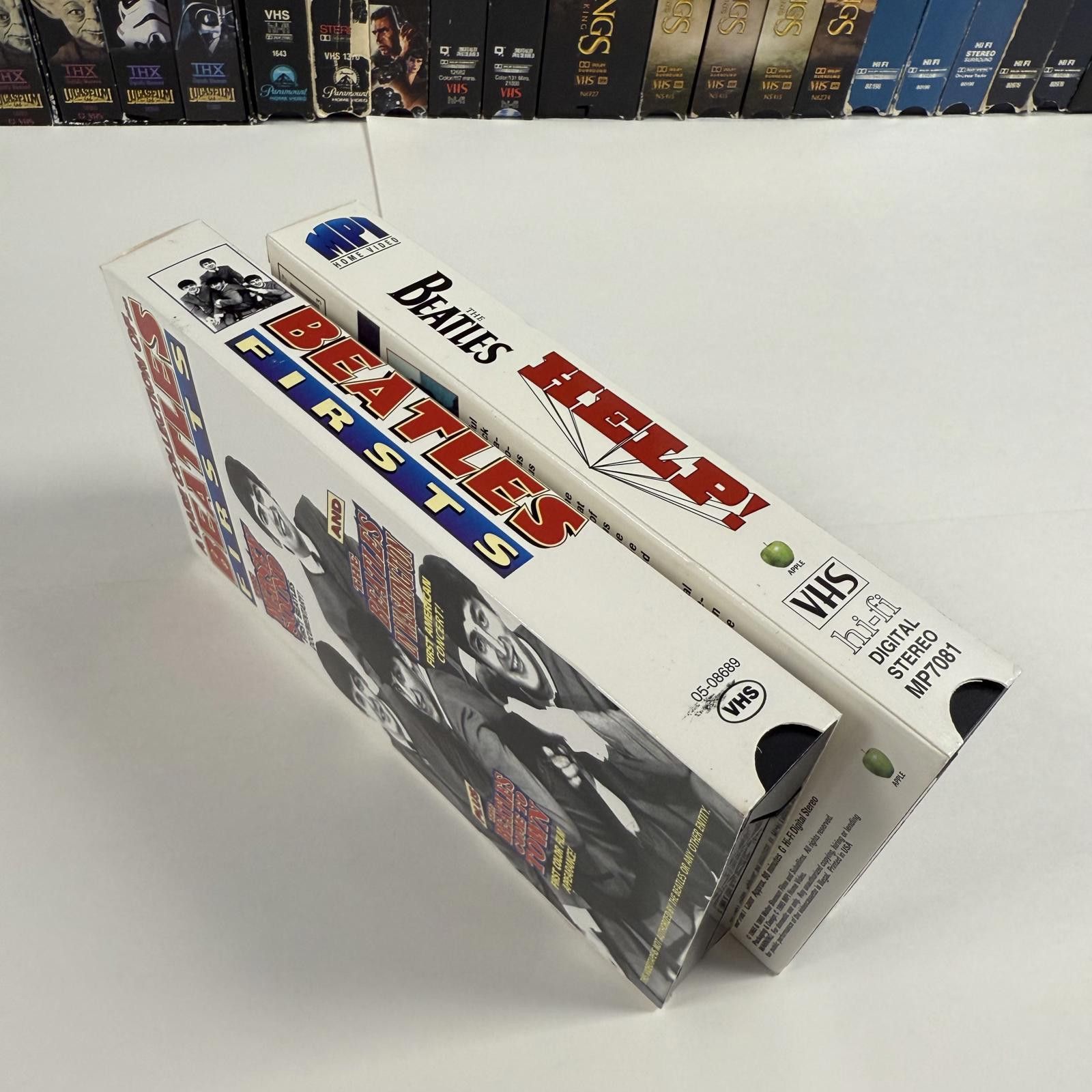 Designer The Beatles Rare VHS Collection Firsts & Help! 1995 Size ONE SIZE - 7 Thumbnail