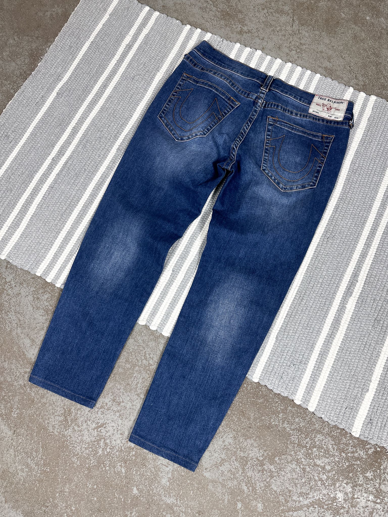True Religion True Religion Blue Denim Pants Jeans Size 26" / US 2 / IT 38 - 2 Thumbnail