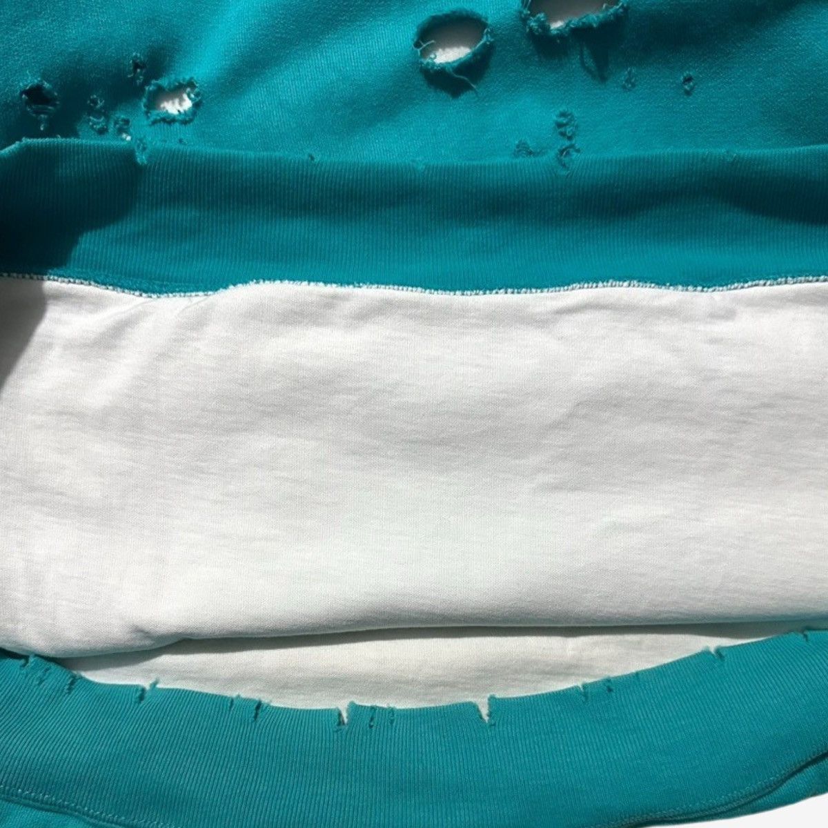 Balenciaga Balenciaga SS21 Destroyed Hoodie Size US S / EU 44-46 / 1 - 3 Thumbnail