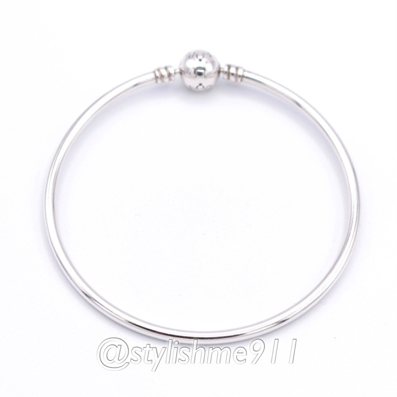 pandora Authentic PANDORA Bangle Bracelet with Pandora Clasp Size ONE SIZE - 2 Thumbnail