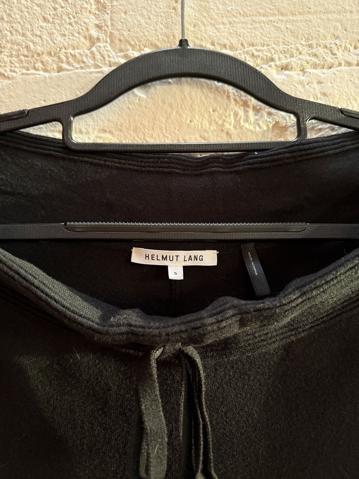 Helmut Lang Black Ribbed Sweatsuit Set Size US L / EU 52-54 / 3 - 9 Thumbnail