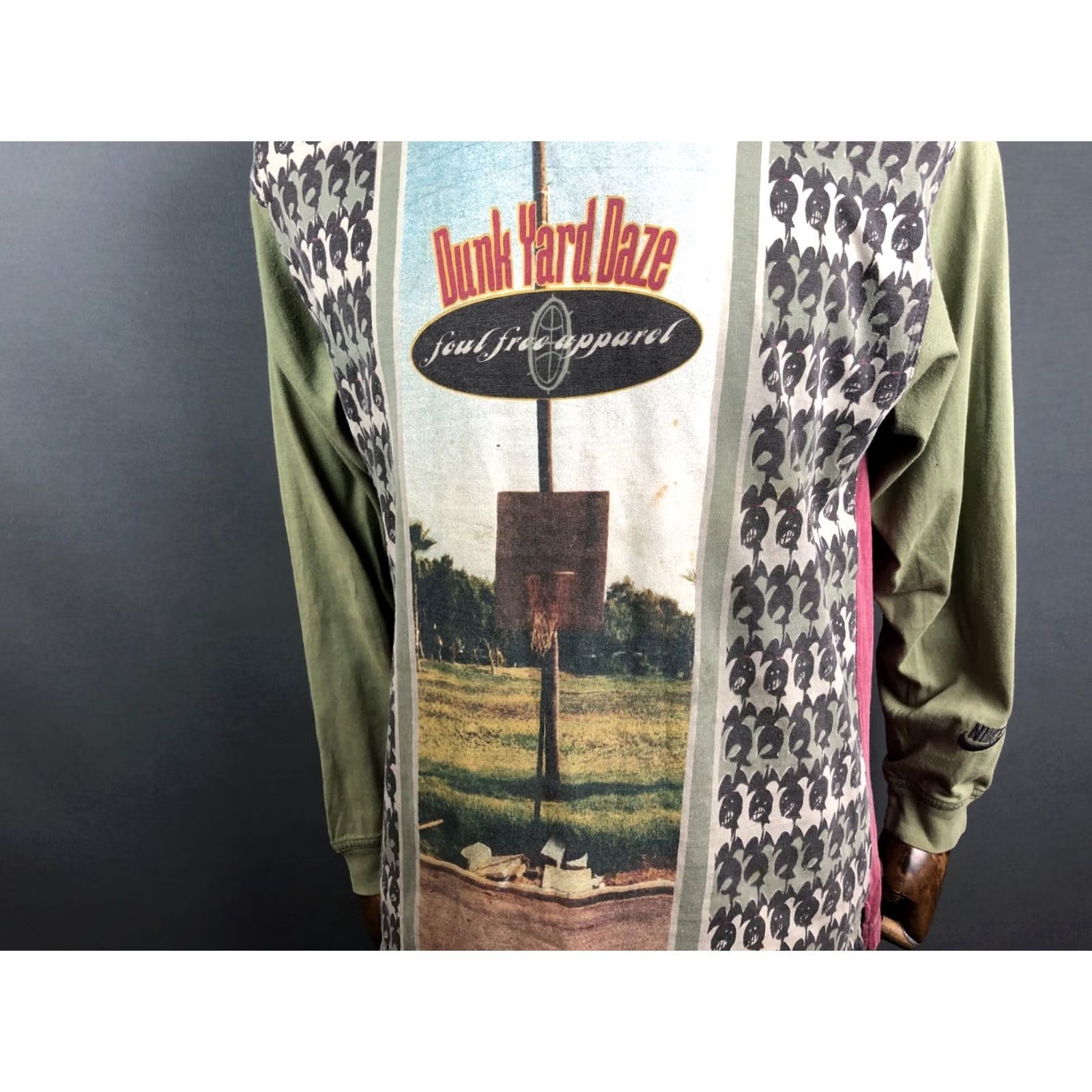 Nike Nike Dunk Yard Daze Vintage T-Shirt Green Men L Cotton Crew Neck Short Sleeve T-Shirt Nike Brand Clothing Mens Vintage Nike Shirt Size US L / EU 52-54 / 3 - 6 Thumbnail