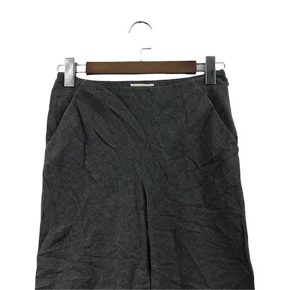 Norma Kamali OMO NORMA KAMALI Grey Wool Casual Pant Trouser Slack Size 26" / US 2 / IT 38 - 7 Thumbnail