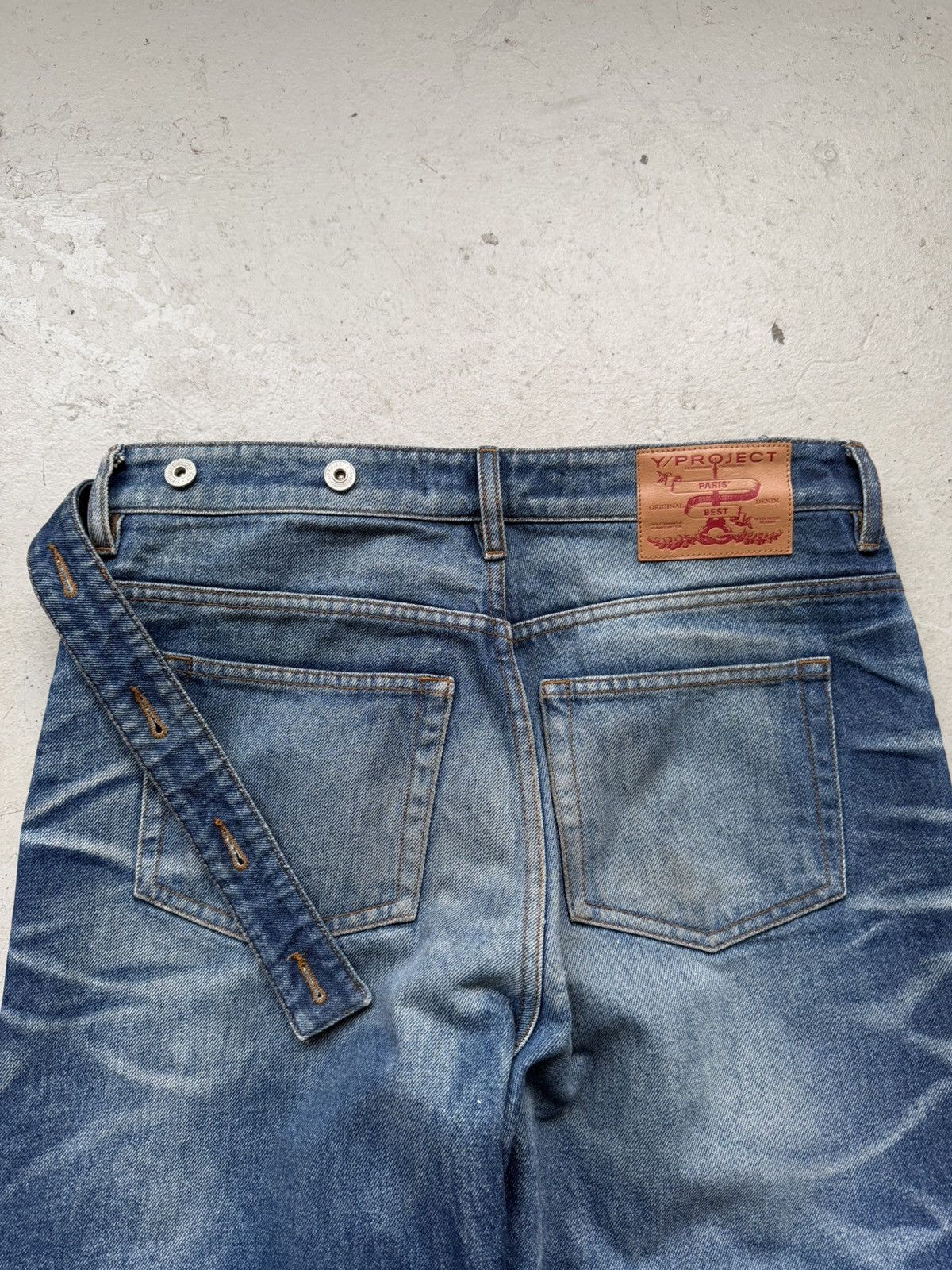 Y/Project Y Project Blue Lazy Denim Size US 32 / EU 48 - 7 Thumbnail