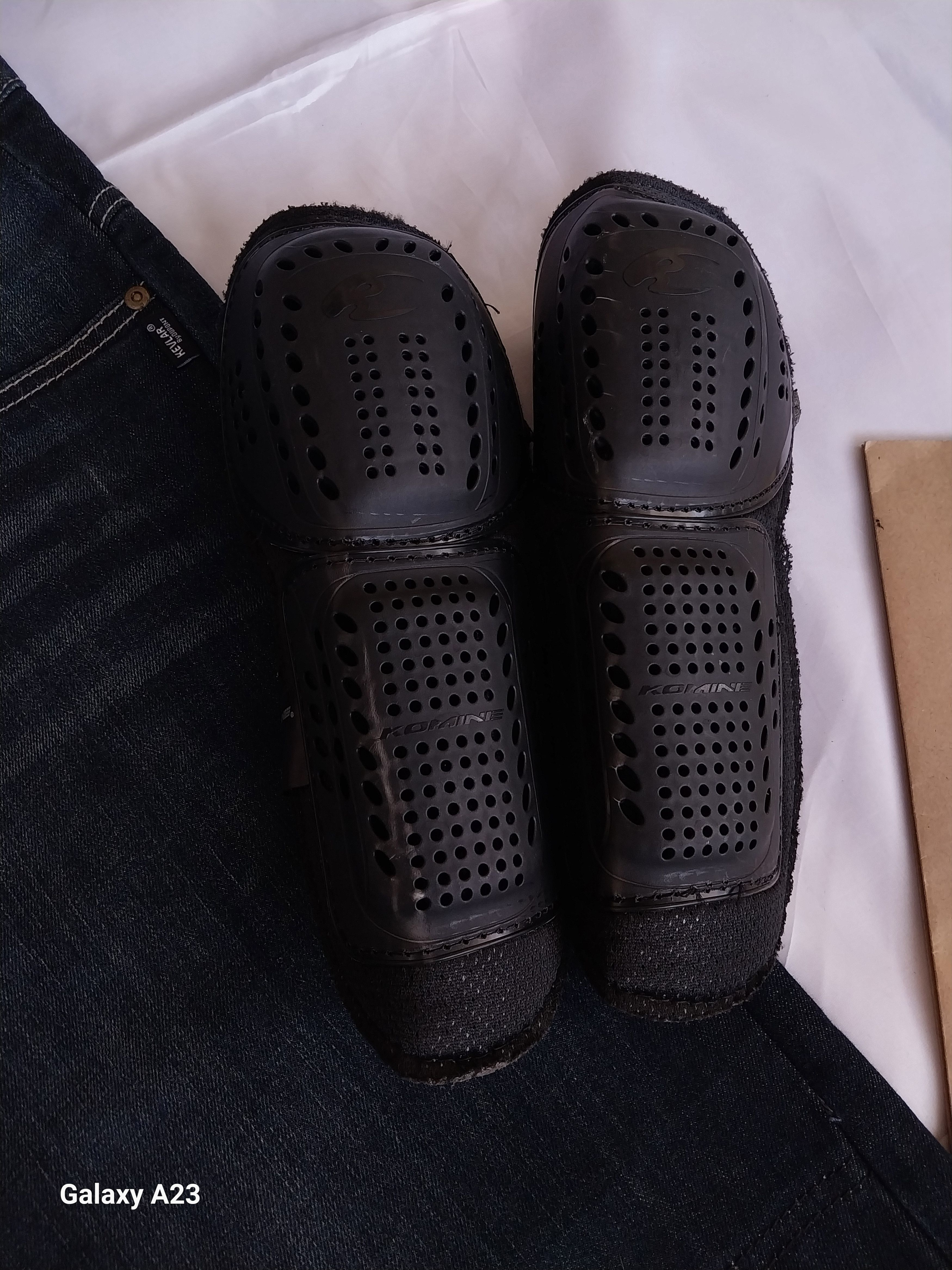 RIDING HIGH KOMINE PK-715 KEVLAR PROTECTION DENIM MOTORCYCLE RIDING Size US 44 / EU 60 - 10 Thumbnail
