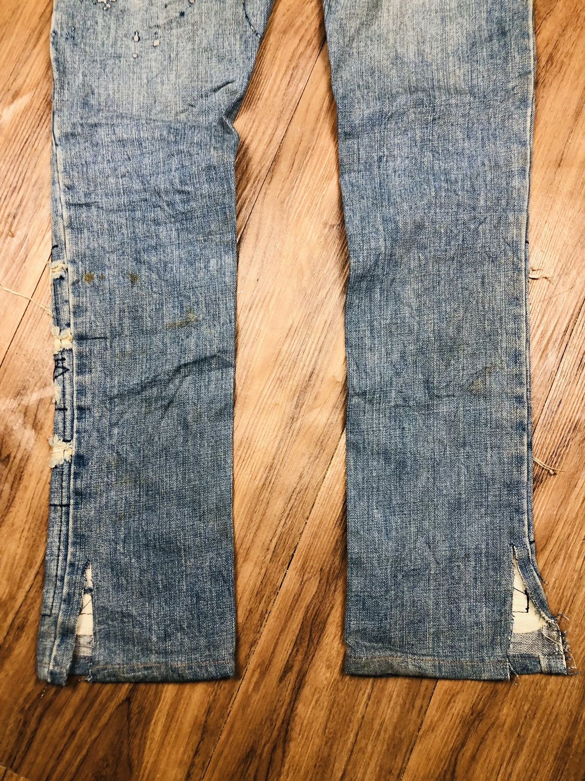 Hysteric Glamour Hysteric Glamour Distressed Denim (33) Size US 28 / EU 44 - 15 Thumbnail