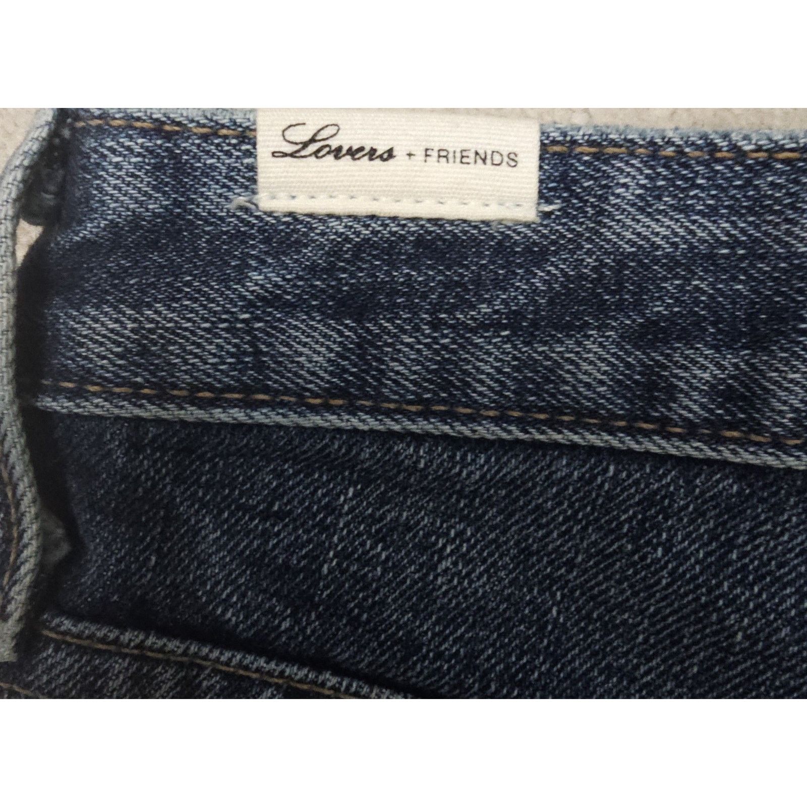 Other Lovers + Friends Revolve Denim Jack High Rise Distressed 24 Size 24" / US 00 / IT 34 - 4 Thumbnail