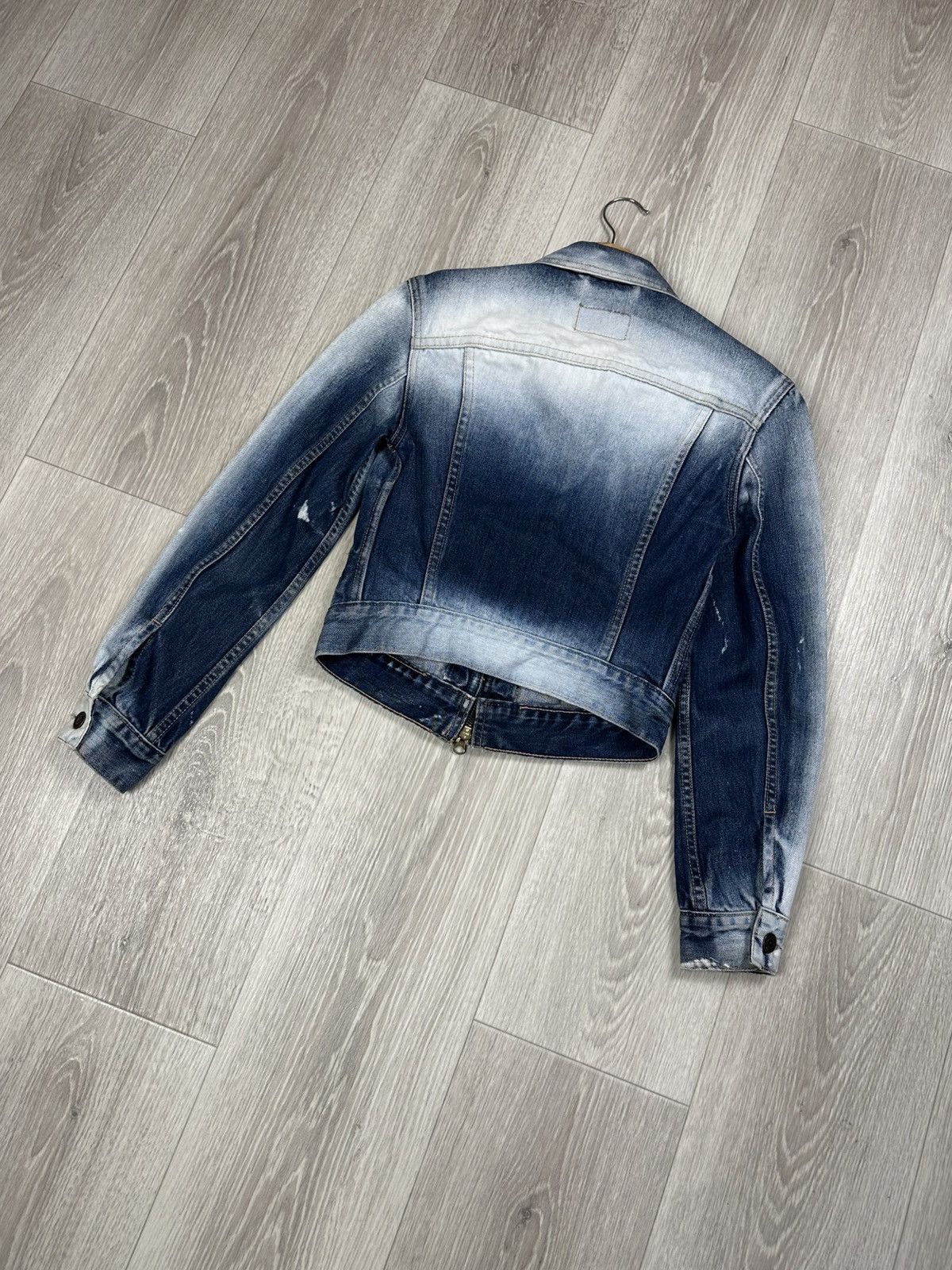 Levi's × Levi's Vintage Clothing × Vintage Vintage Levi’s Denim Zip Jacket Jeans Blazer Size XS Size XS / US 0-2 / IT 36-38 - 9 Thumbnail