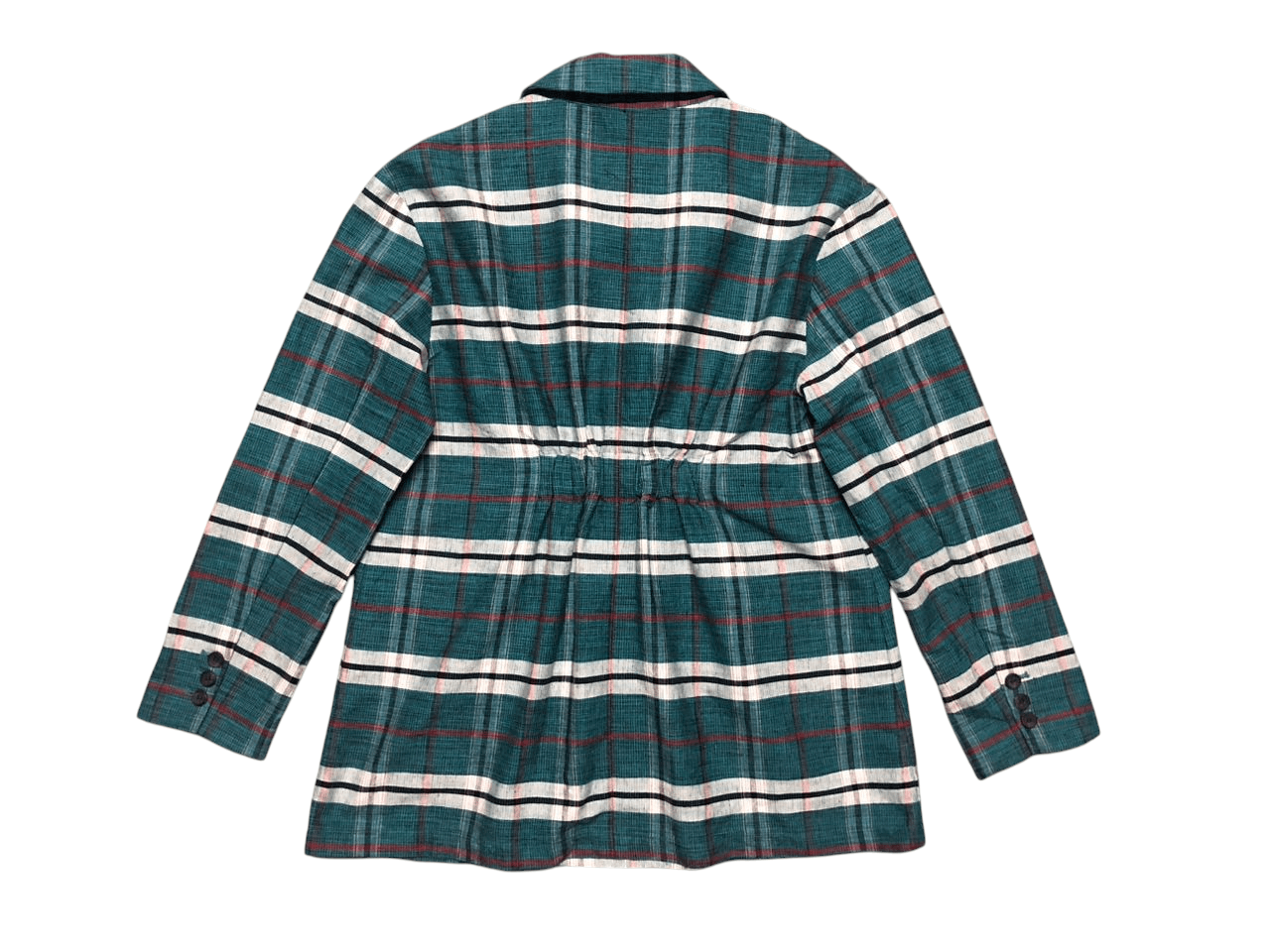 Beams Plus × Japanese Brand Ray Beams Plaid Multicolor Double Breasted Blazer Jacket Size M / US 6-8 / IT 42-44 - 2 Thumbnail