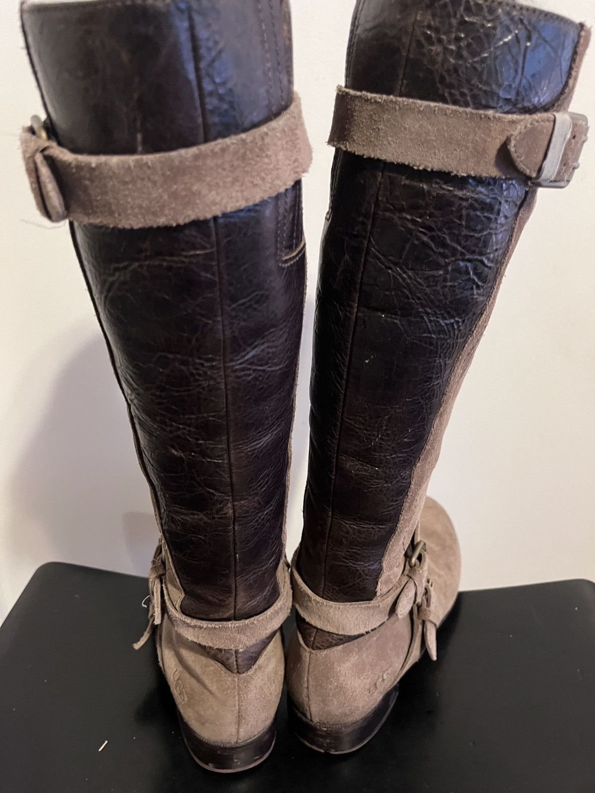 Ugg Ugg Knee High Suede and leather boots Size US 9 / IT 39 - 4 Thumbnail