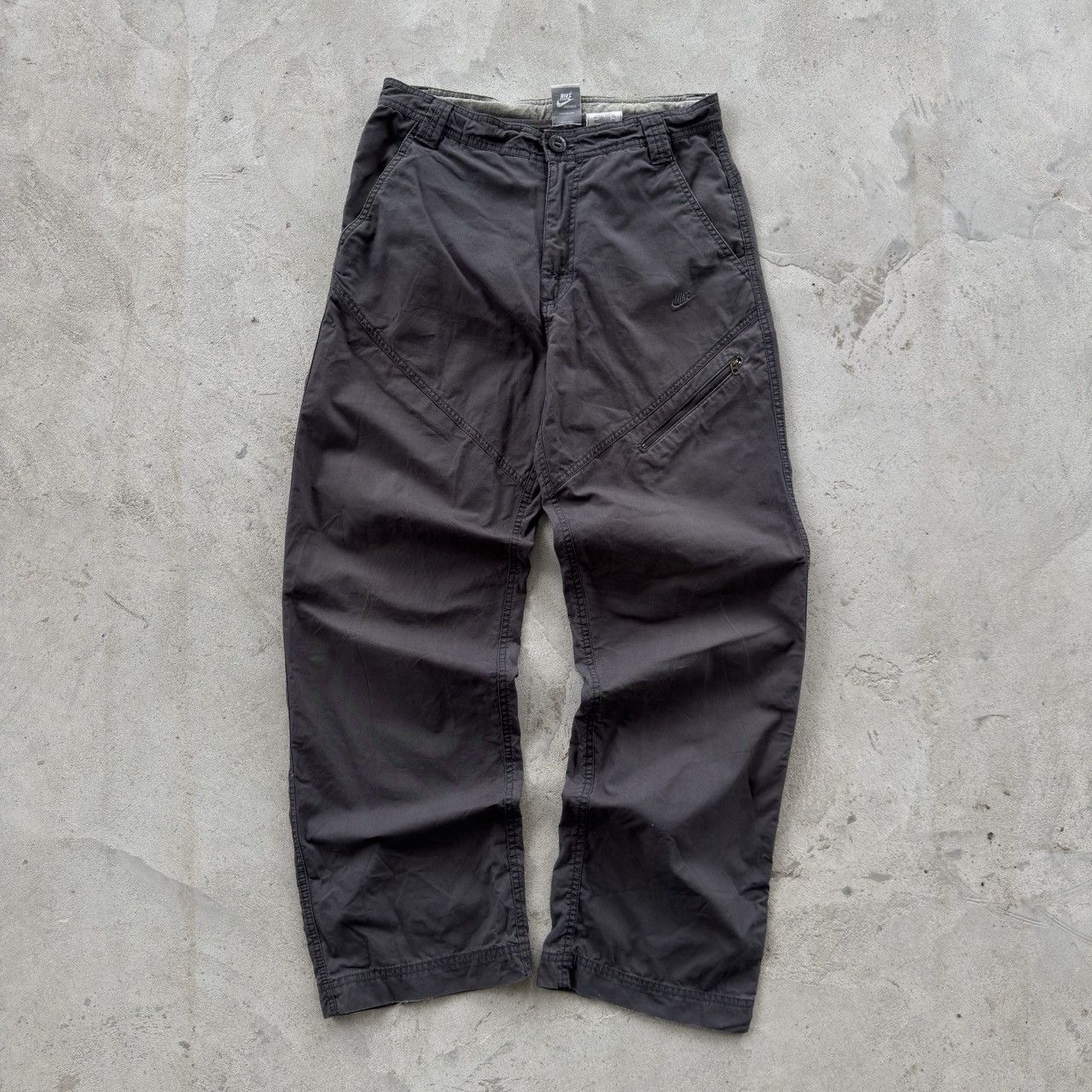Nike Vintage 90s Nike Small Swoosh Cargo Pants Size US 30 / EU 46 - 1 Thumbnail