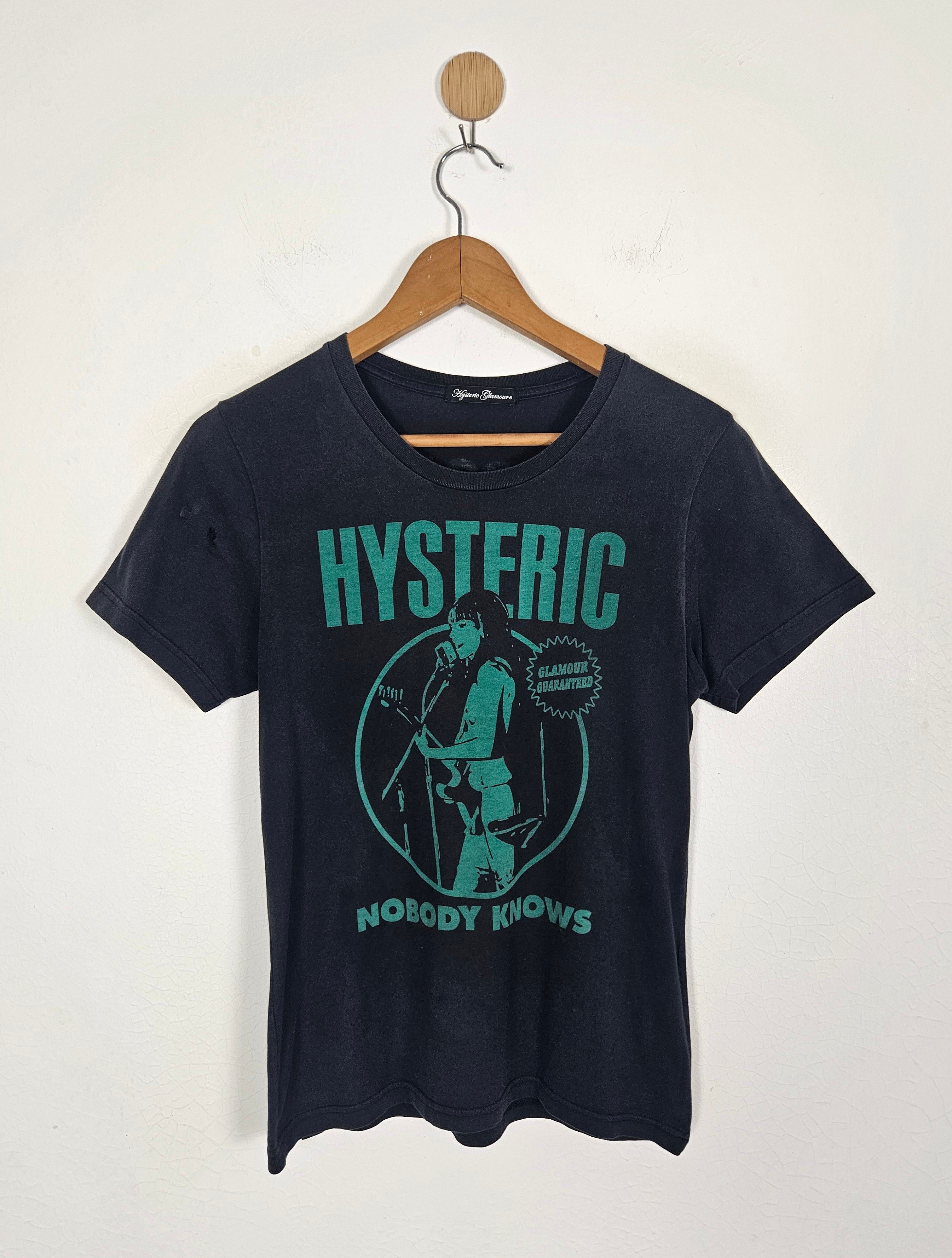 Hysteric Glamour × Japanese Brand Hysteric Glamour Nobody Knows tee shirt Size S / US 4 / IT 40 - 1 Thumbnail