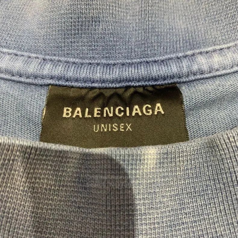 Balenciaga Balenciaga Blue Gradient Short Sleeve. Size US S / EU 44-46 / 1 - 3 Thumbnail