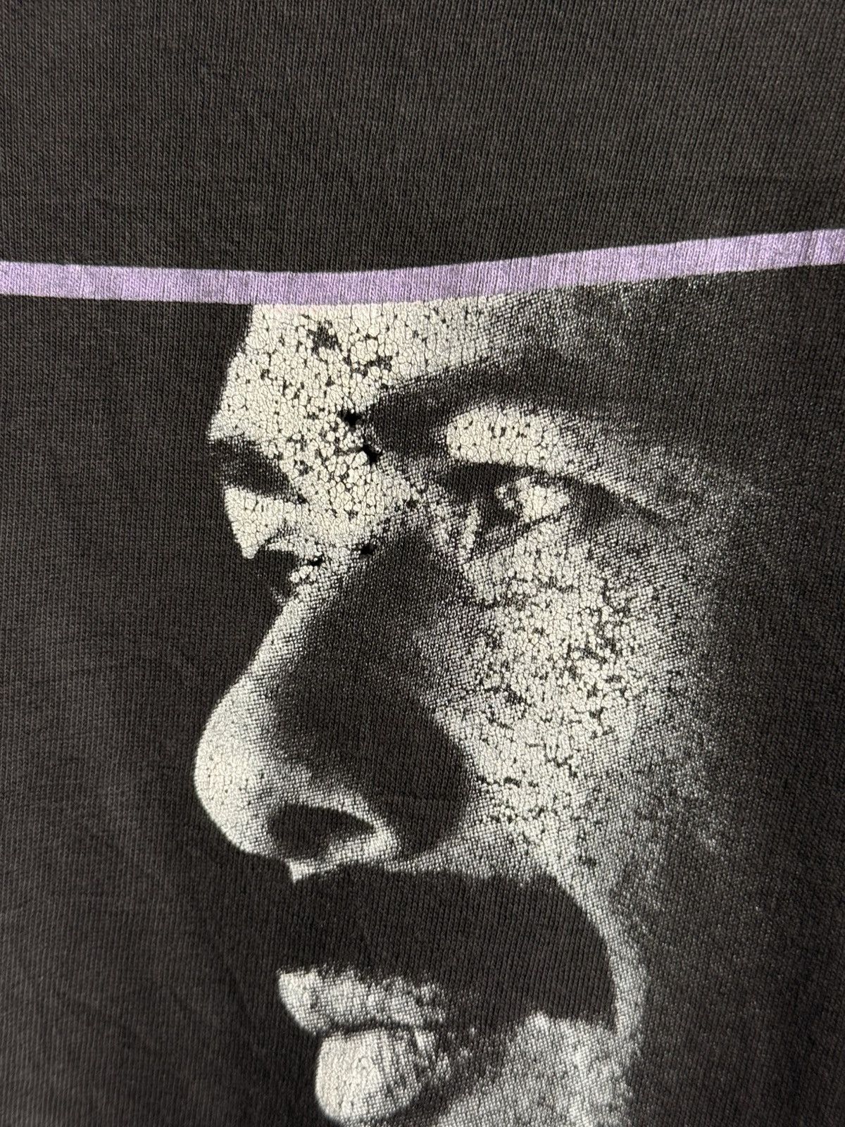 Band Tees × Vintage 🔥Rare Vintage Distressed Santana Tour 1990 black tee🔥 Size US L / EU 52-54 / 3 - 4 Thumbnail