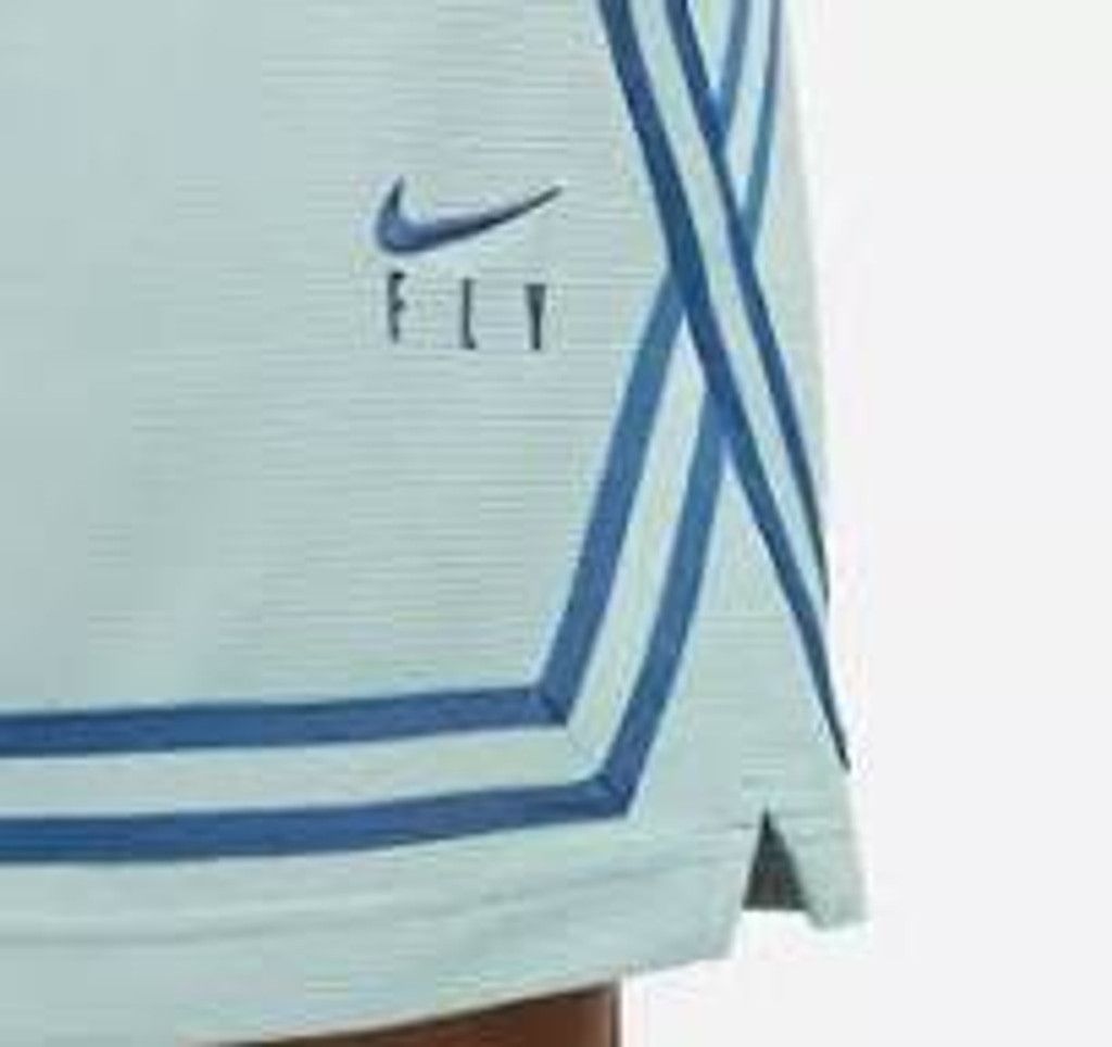 Nike Nike Womens Dri-Fit Swoosh Fly Crossover Basketball Shorts Size 35" - 3 Thumbnail