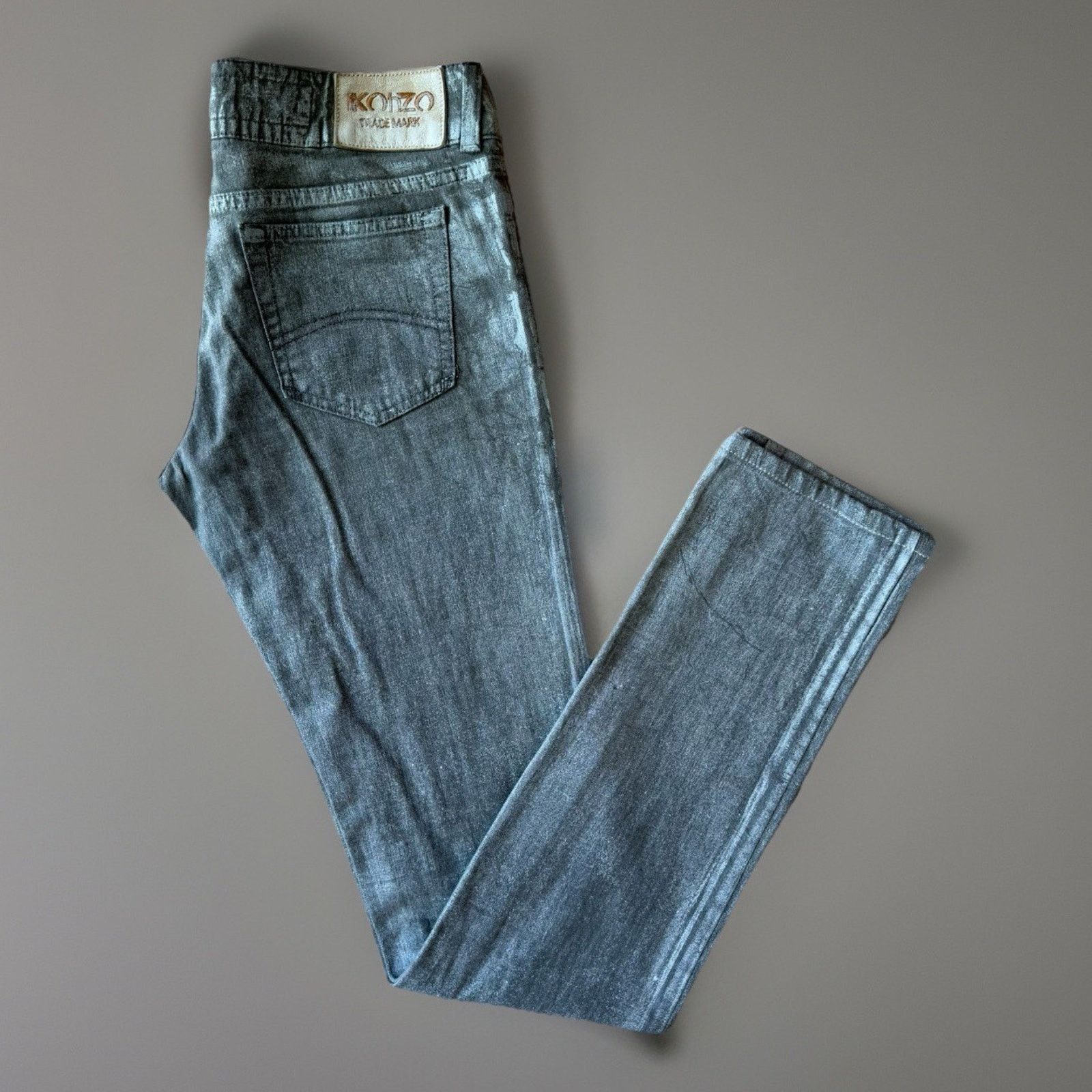Koho KohZo Denim Series 004 Jeans 28 Gray Slim Made in Japan Size US 28 / EU 44 - 1 Thumbnail