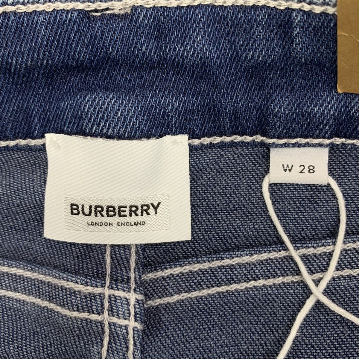 Burberry Burberry Blue Cotton Denim Pants K26WX Size 28" / US 6 / IT 42 - 8 Thumbnail