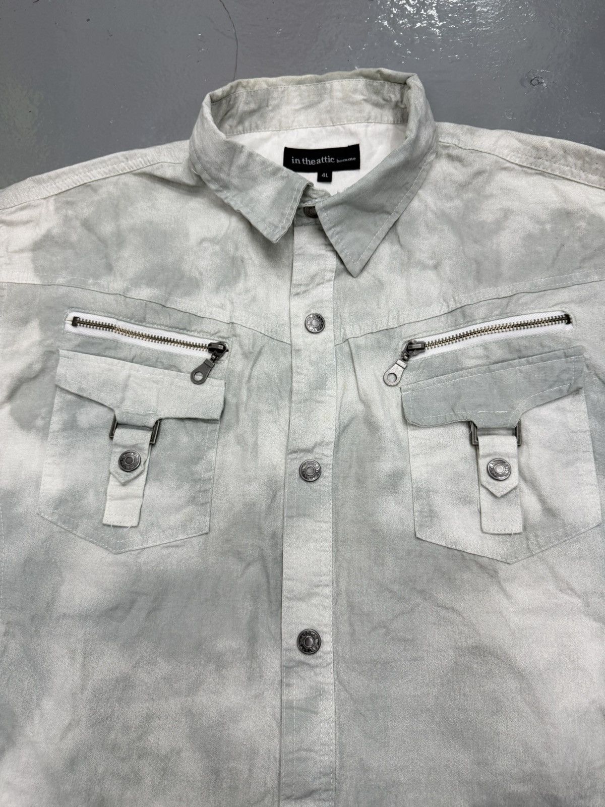 In The Attic Vintage In The Attic Washed Punk Shirt Ifsixwasnine Mud Max Size US XL / EU 56 / 4 - 3 Thumbnail