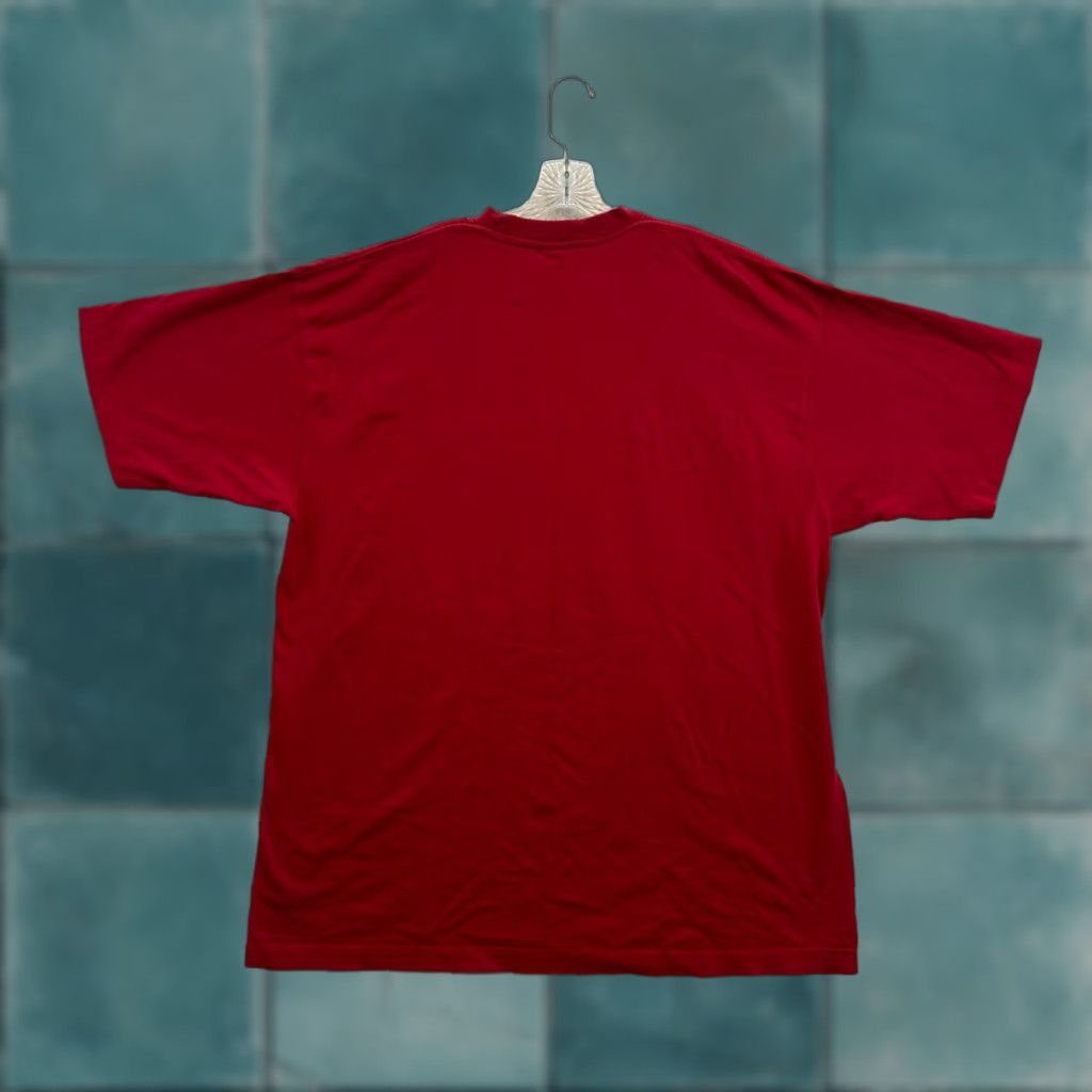 Vintage VINTAGE Red Blank T-Shirt Mens 3XL Cotton Short Sleeve Red Blank T-Shirt 100% Cotton Vintage Shirt Mens XXXL Size US XXL / EU 58 / 5 - 1 Thumbnail