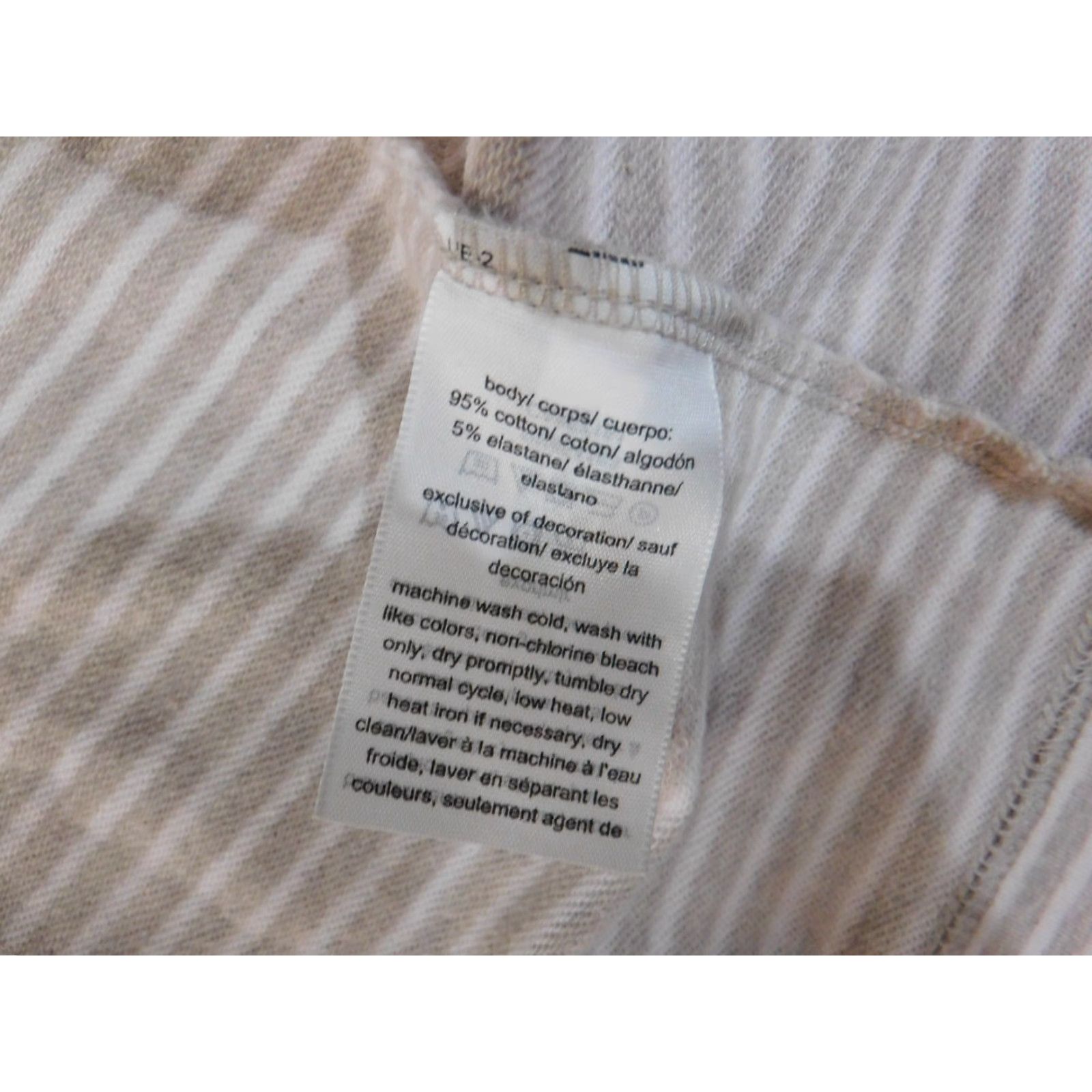 Tommy Hilfiger Tommy Hilfiger Jacket Women XL Pink Striped Knit Open Stretch Casual Business Regular Fit Size XL / US 12-14 / IT 48-50 - 7 Thumbnail