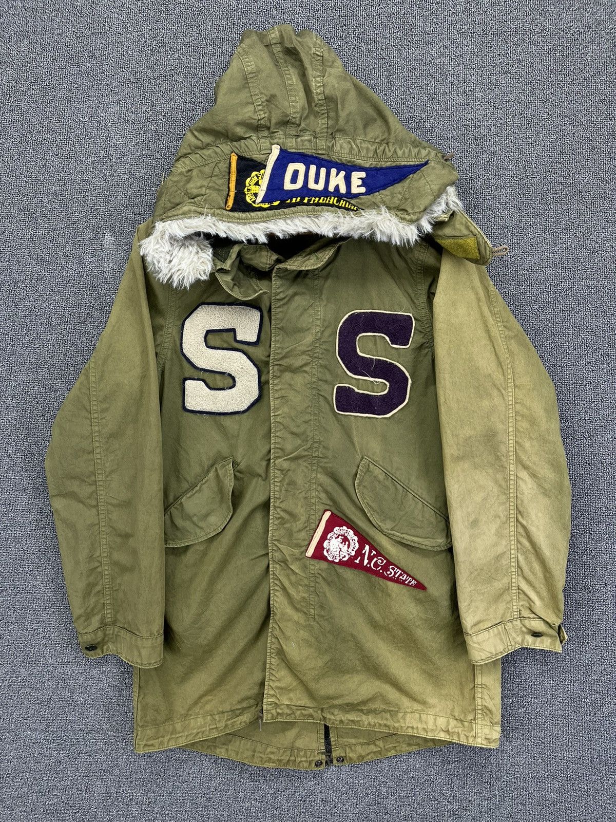 Other Denim & Dungaree Hooded Military Parkas Jacket Size US S / EU 44-46 / 1 - 1 Thumbnail