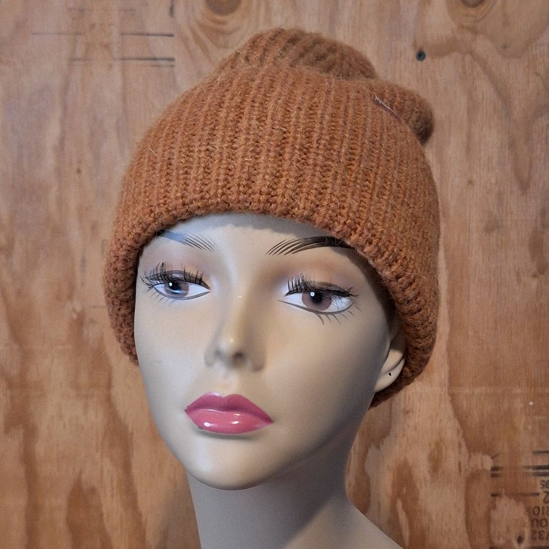 Madewell Madewell Beanie Women's OSFM Rust Mohair Wool Blend Outdoor Size ONE SIZE - 1 Thumbnail