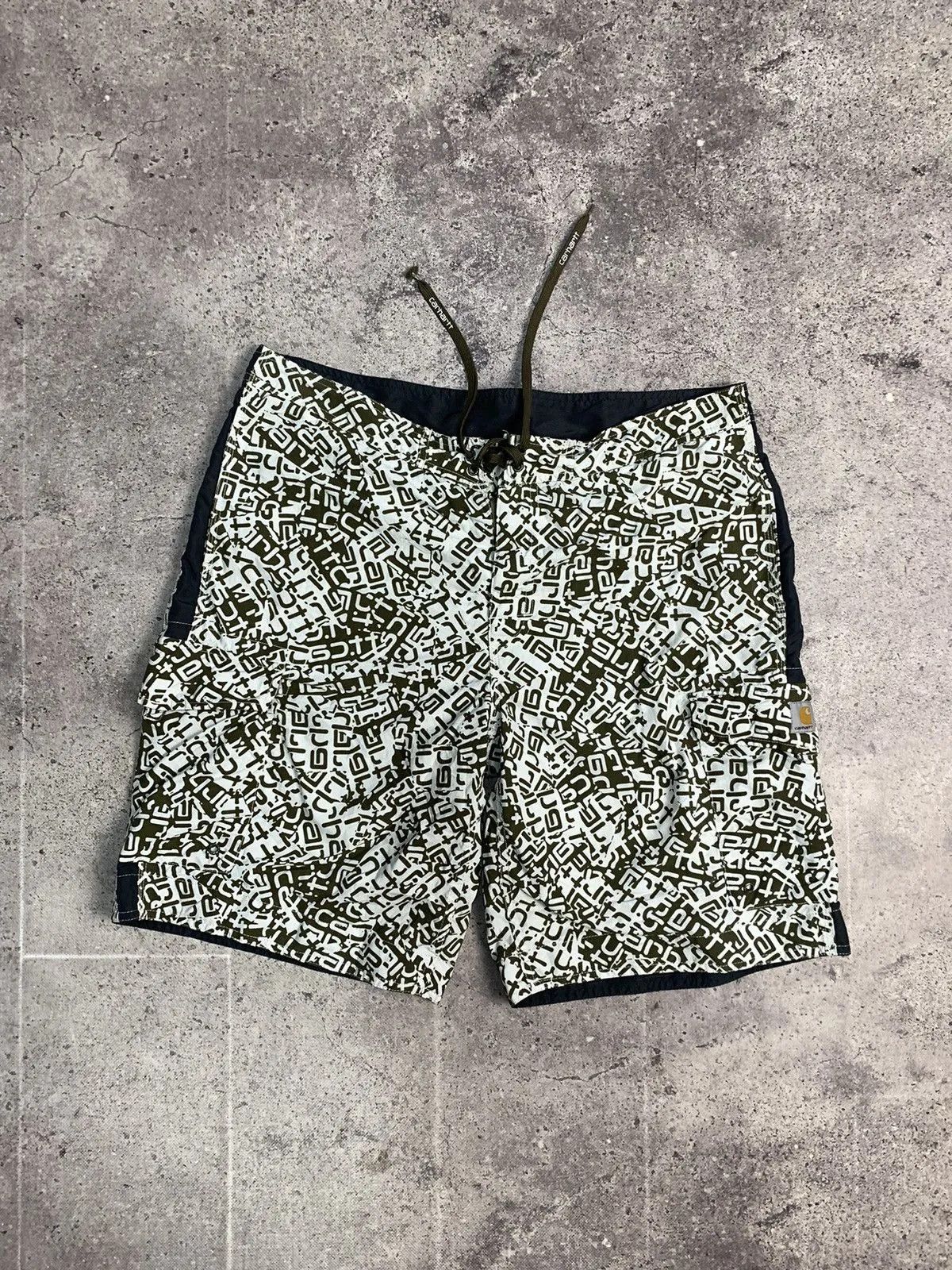 Carhartt Vintage Short Carhartt Y2K sk8 faded streetwear style Size US 34 / EU 50 - 2 Thumbnail