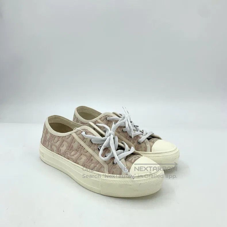 Dior Dior Colour block logo jacquard lacing casual flat shoes b Size US 6.5 / IT 36.5 - 2 Thumbnail
