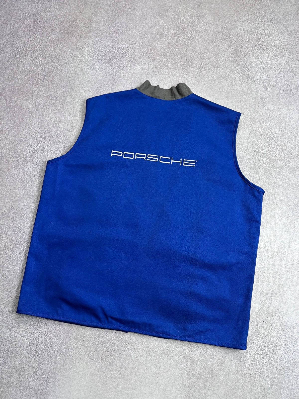 Porsche Design Vintage Porsche Big Logo Racing Vest Y2K L Size US L / EU 52-54 / 3 - 4 Thumbnail