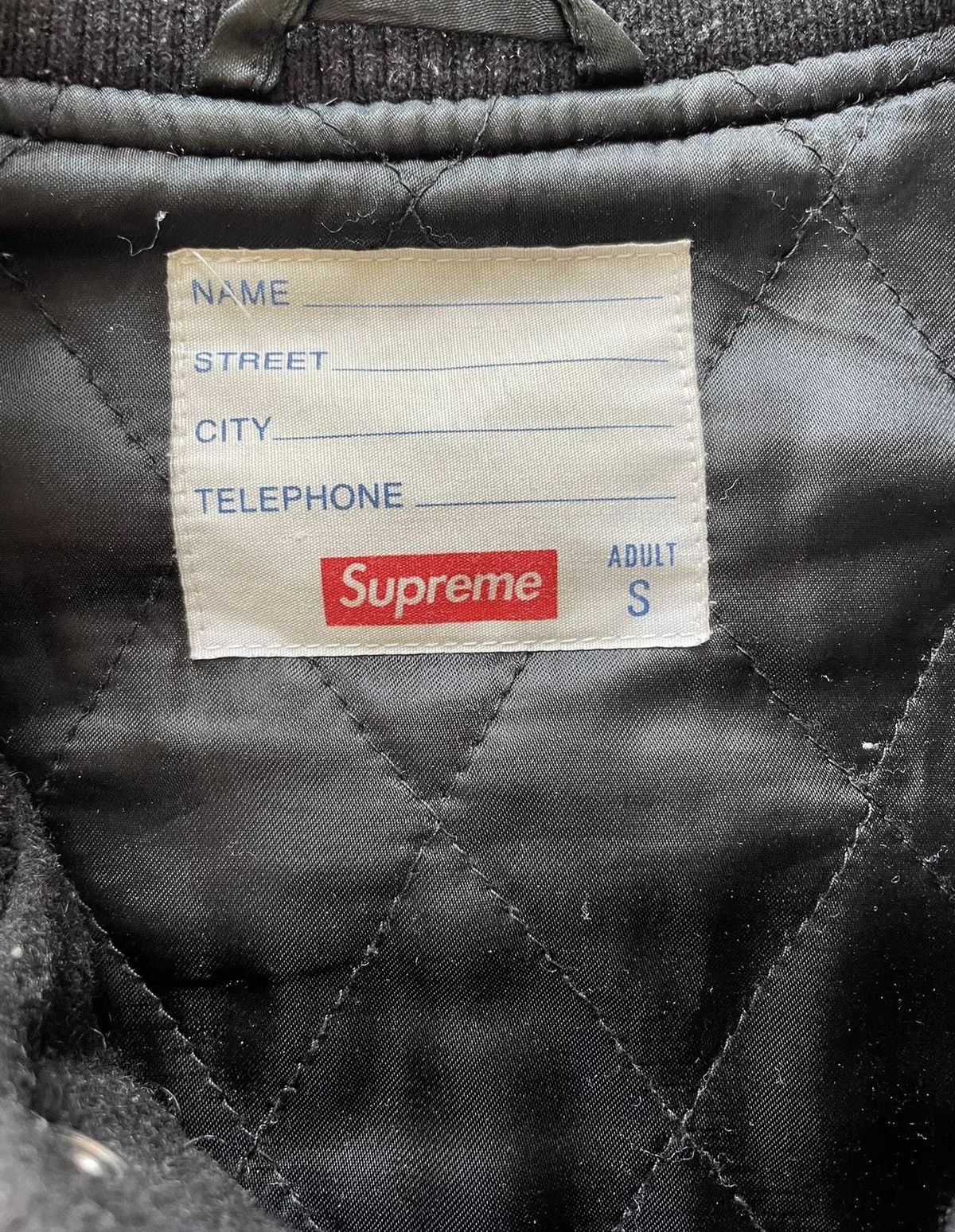 Supreme Supreme 17fw gonz Ramm varsity leather jacket Size US S / EU 44-46 / 1 - 3 Thumbnail