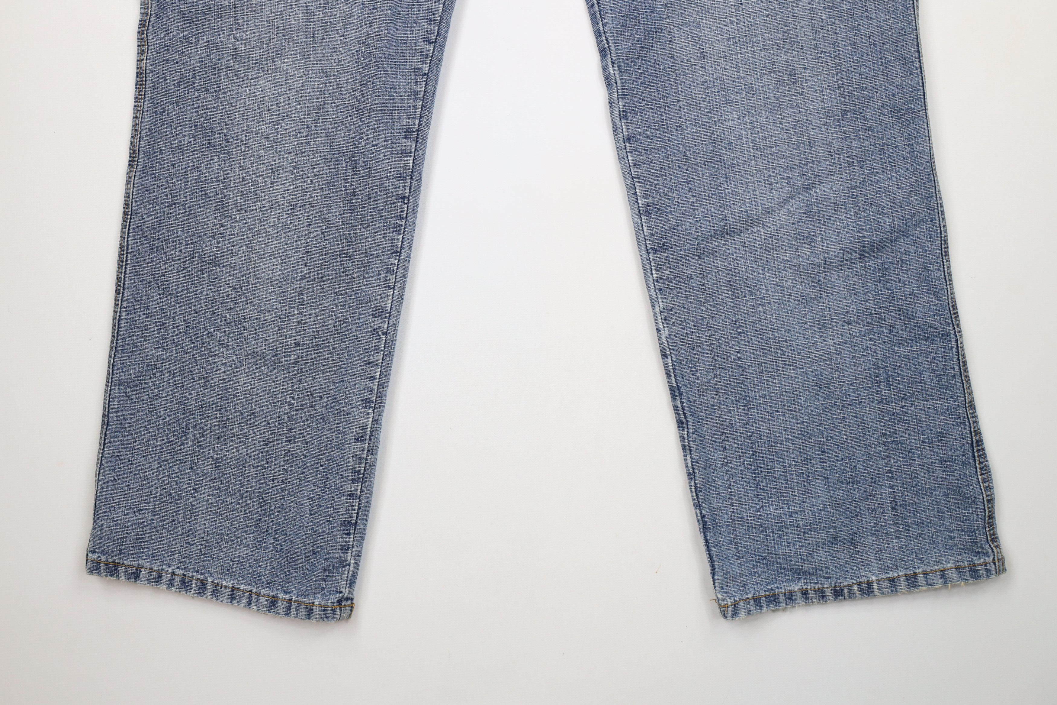 Phat Farm × Vintage Vintage Phat Farm Spell Out Baggy Wide Leg Denim Jeans Size US 34 / EU 50 - 4 Thumbnail