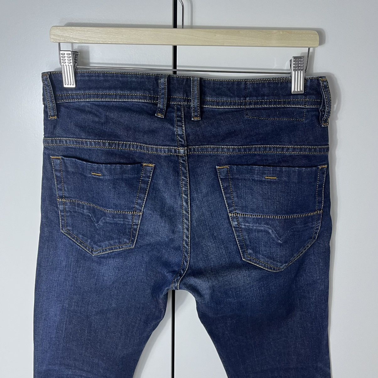 Diesel Vintage Diesel Thommer Denim Blue Jeans Streetwear Y2K Size US 29 - 10 Thumbnail
