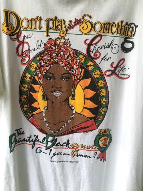 Individualized Shirts vintage the beautiful black women marvin gaye quote shirt Size US XL / EU 56 / 4 - 3 Thumbnail