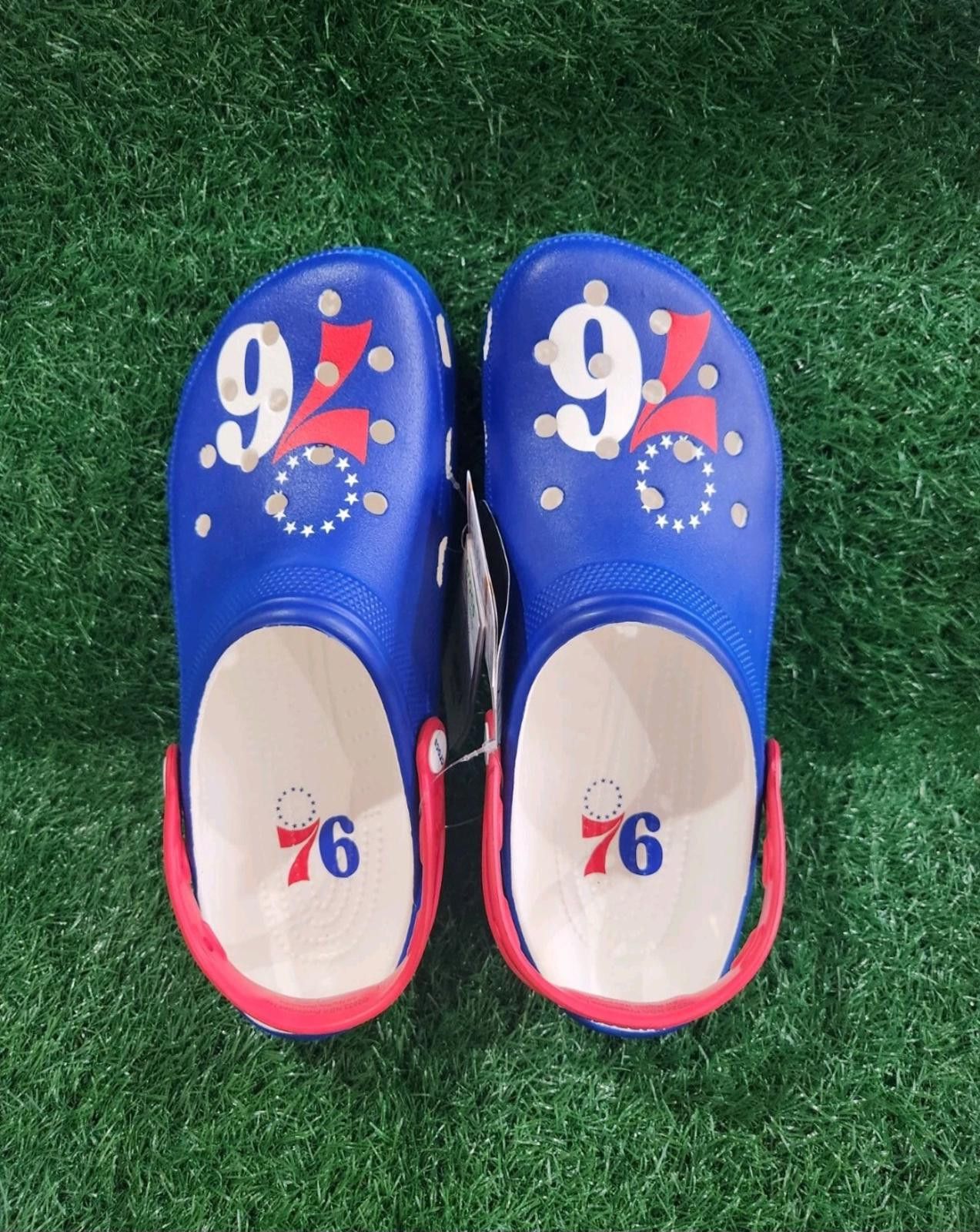 Crocs Crocs NBA 76ers clog NWT size 8 men's or 10 women's Size US 8 / EU 41 - 4 Thumbnail