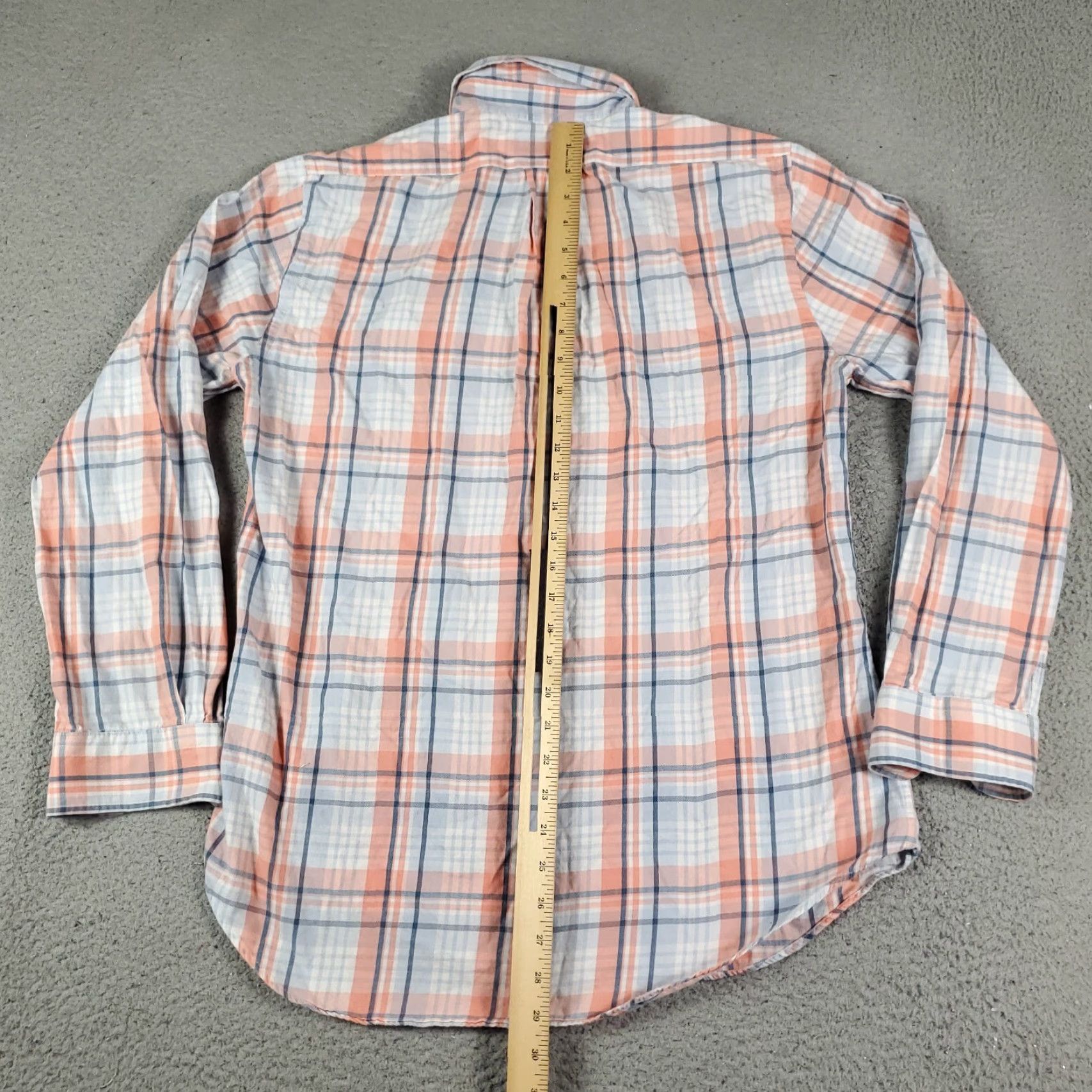 Vineyard Vines Vineyard Vines Shirt Mens Medium Blue Plaid Button-Up Long Sleeve Cotton Classic Preppy Mens Size US M / EU 48-50 / 2 - 3 Thumbnail