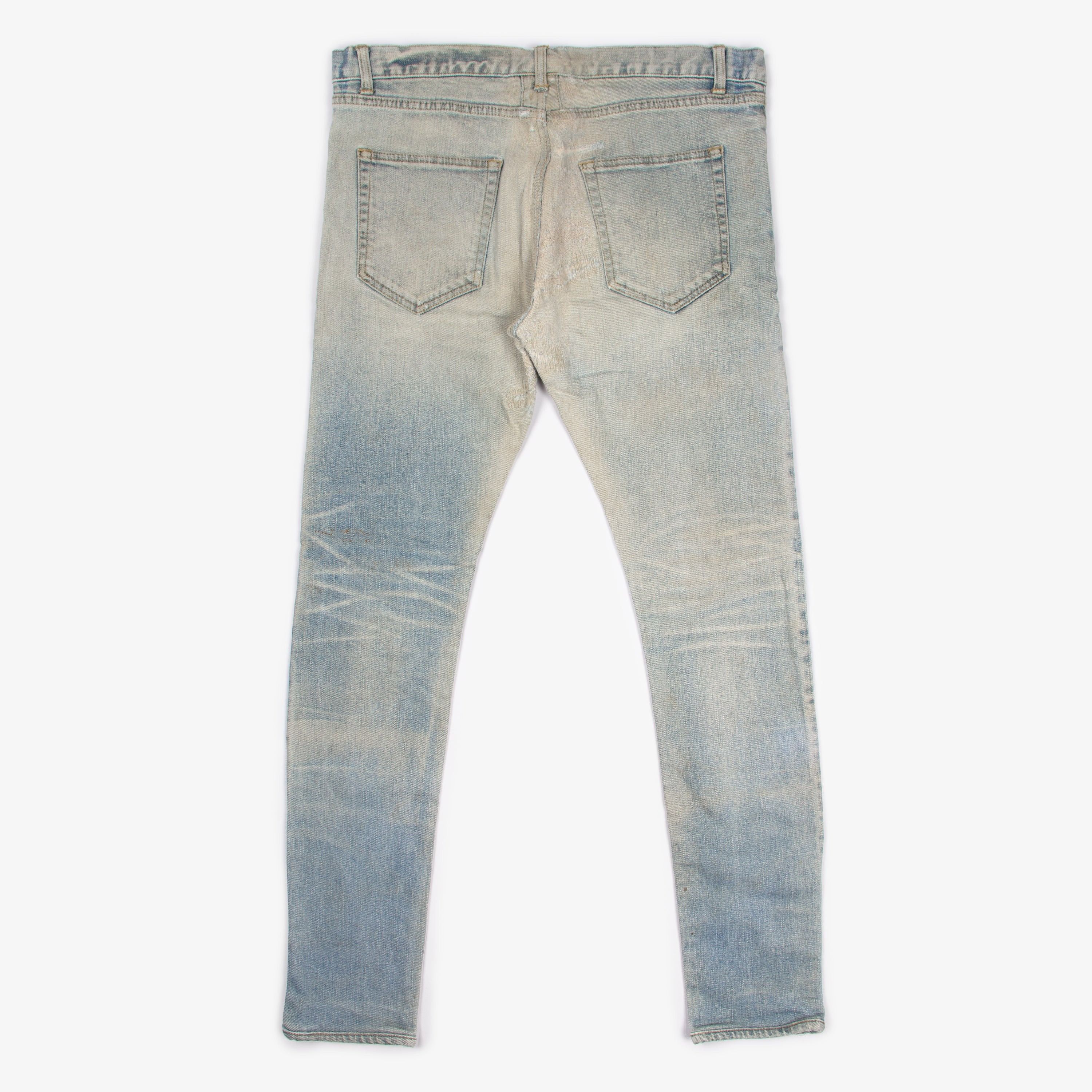 Saint Laurent Paris SAINT LAURENT 2013 D02 WHISKER DENIM Size US 34 / EU 50 - 3 Thumbnail