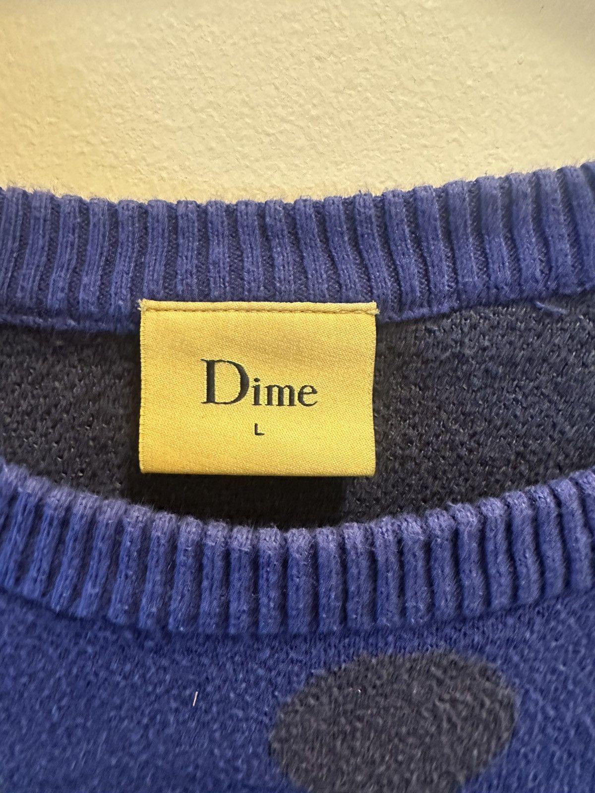 Dime Dime Puzzle Piece Knit Sweater Size US L / EU 52-54 / 3 - 3 Thumbnail