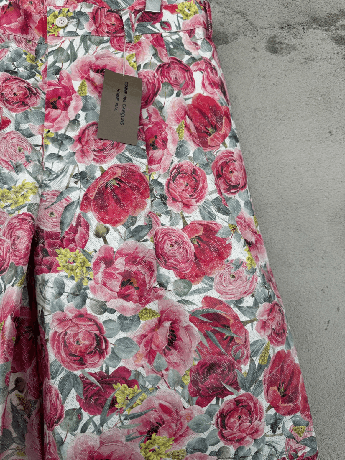 Comme des Garcons Homme Plus Sz M Comme Des Garcons Homme Plus AD2021 Flower Pants Size US 32 / EU 48 - 3 Thumbnail