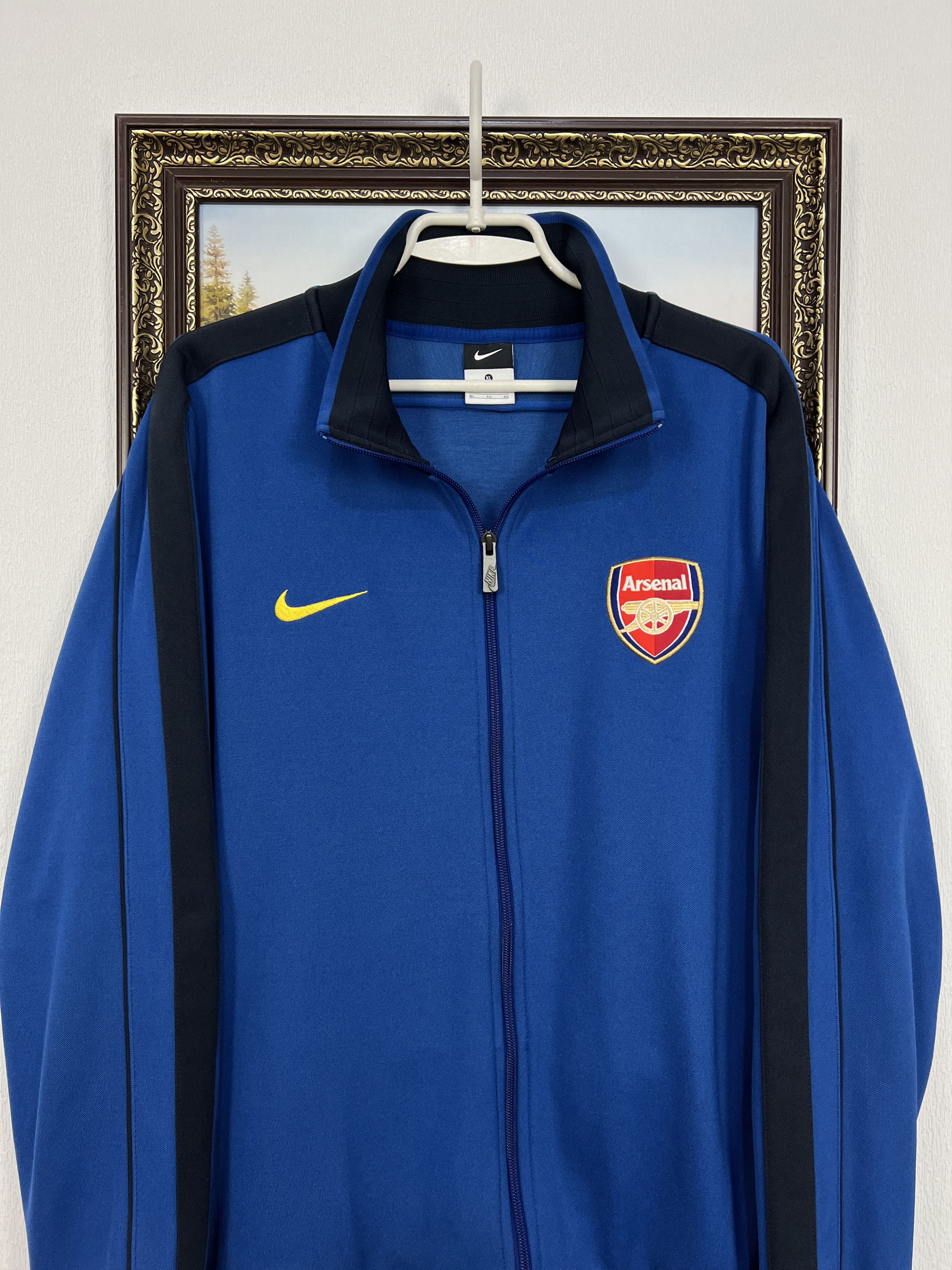 【激レア】アーセナル　ジャケット 00's arsenal NIKE 激レア】アーセナル ジャケット 00's arsenal NIKE 激レア