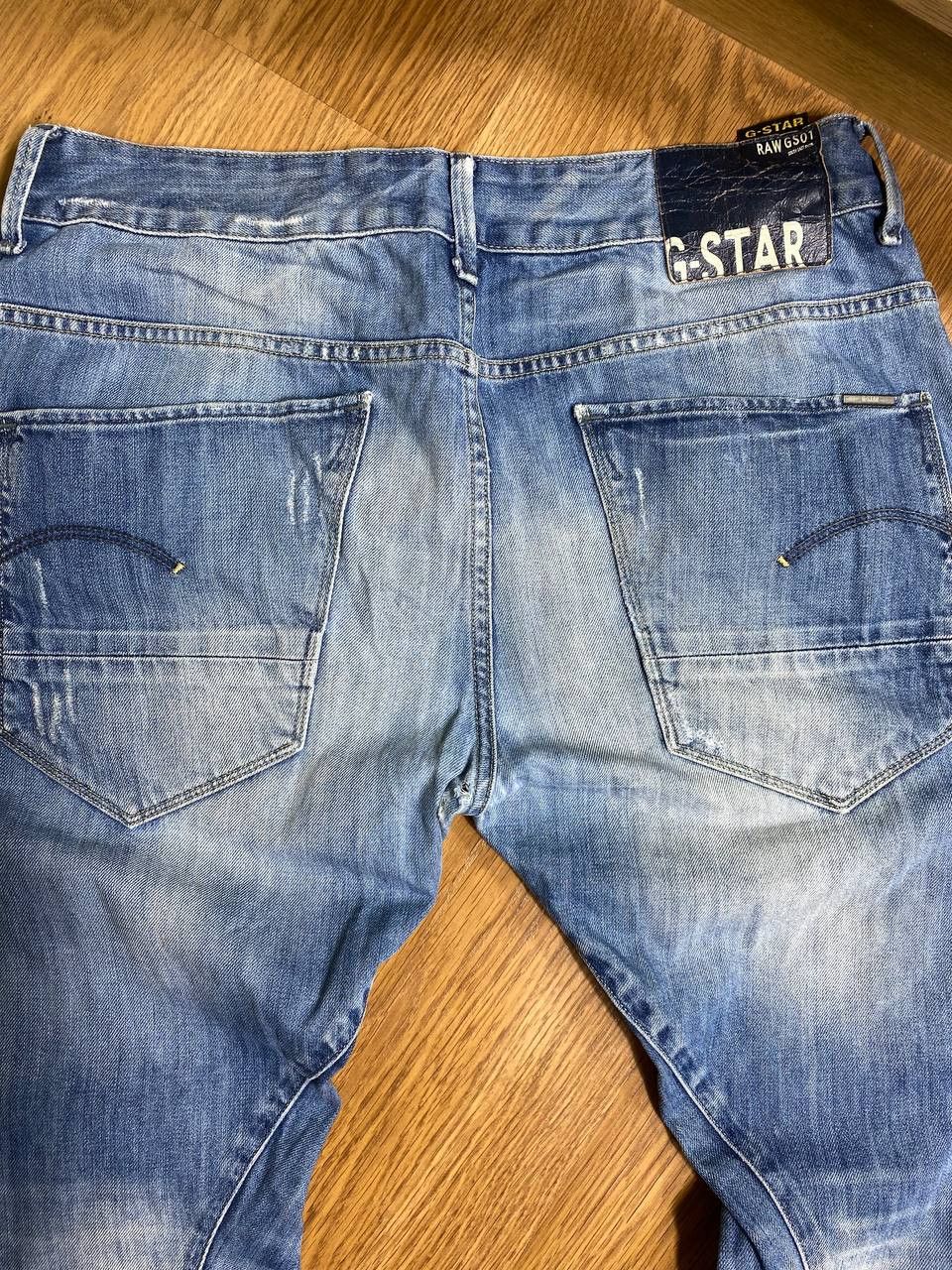 G-Star G Star Raw Mens Denim Pants Deconstructed Super Slim Jeans Size US 30 / EU 46 - 16 Thumbnail