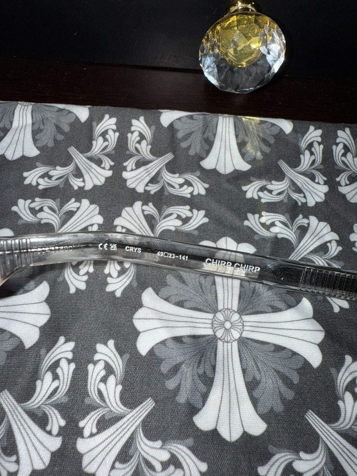 Chrome Hearts Chrome Hearts “Chirp Chirp” Glasses Size ONE SIZE - 4 Thumbnail