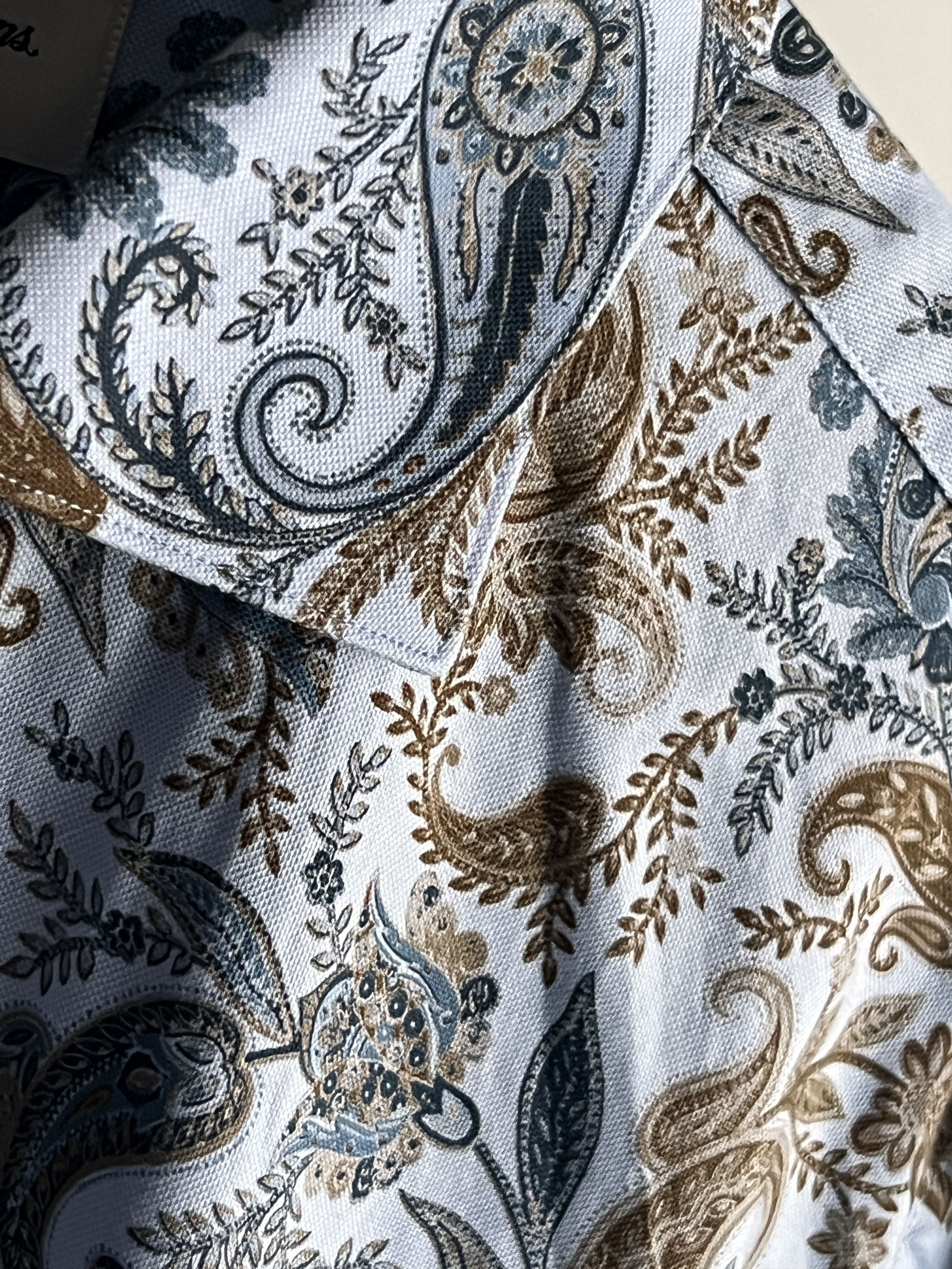 Designer × Strenstroms Vintage Stenstroms Baroque Shirt Full Print Goth Floral Size US L / EU 52-54 / 3 - 5 Thumbnail